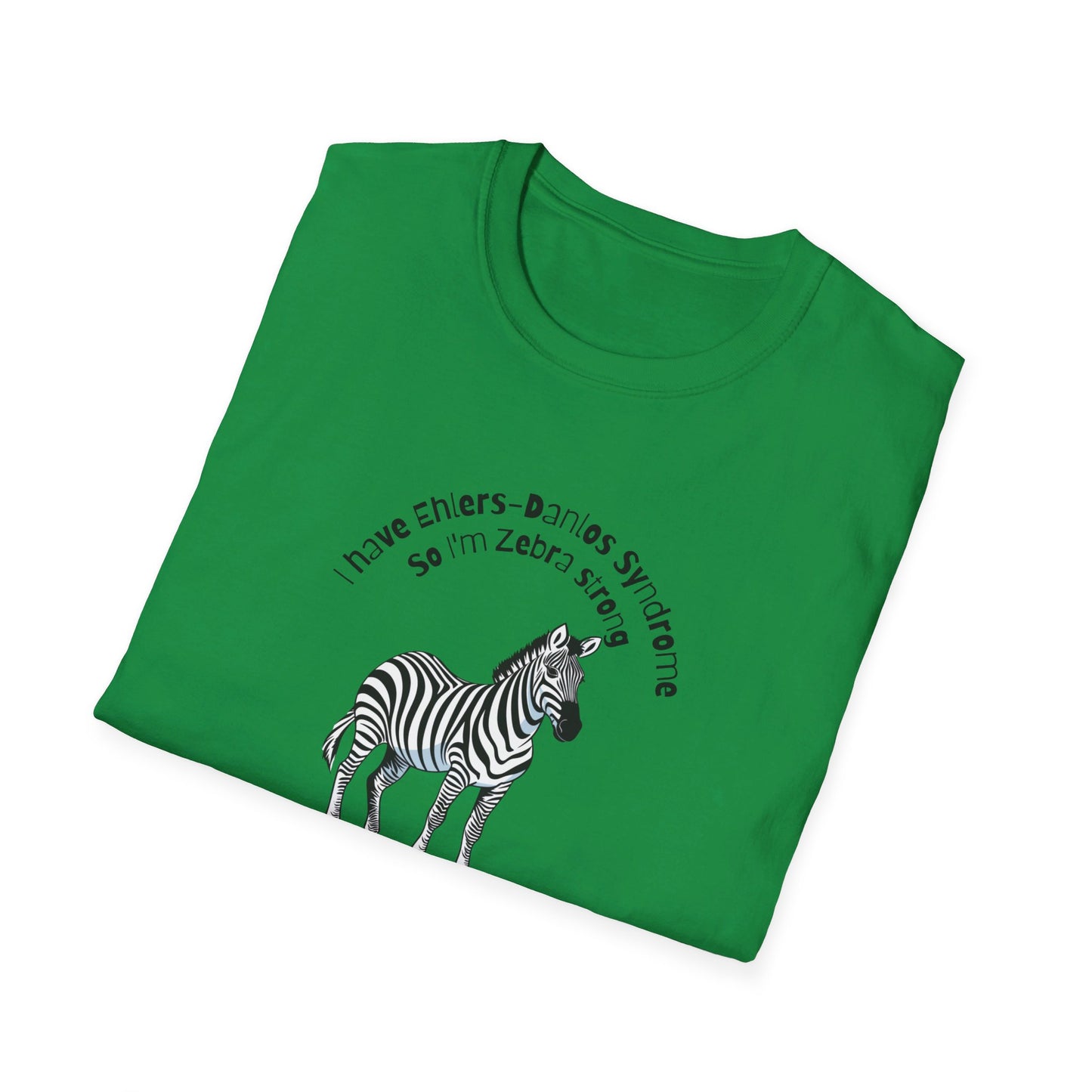 Unisex Softstyle T-Shirt - EDS Zebra