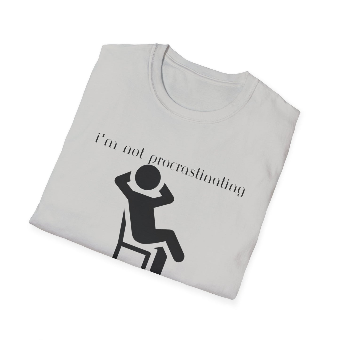 Unisex Softstyle T-Shirt - Procrastinating