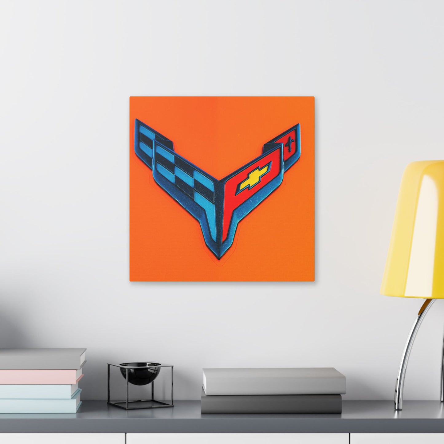 Classic Stretched Canvas - Corvette
