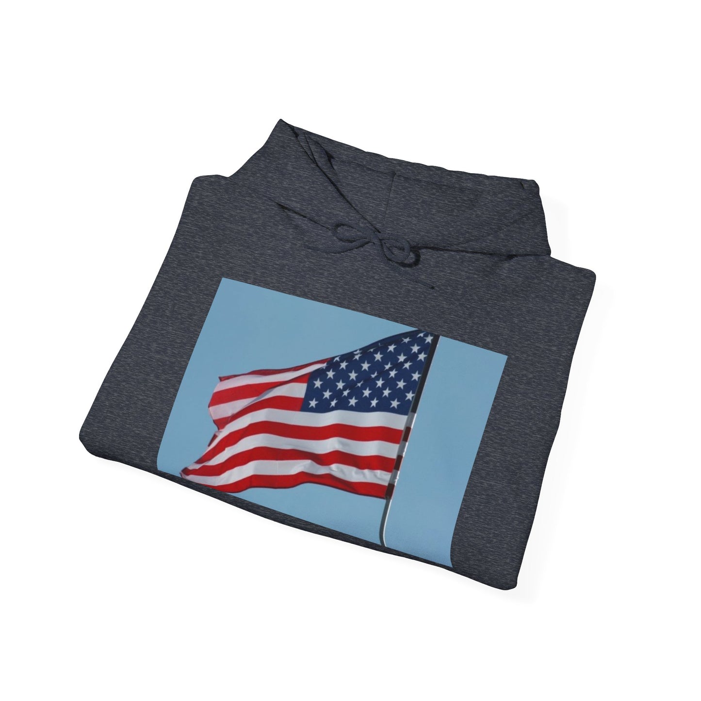 Unisex Heavy Blend™ Hooded Sweatshirt - USA Flag