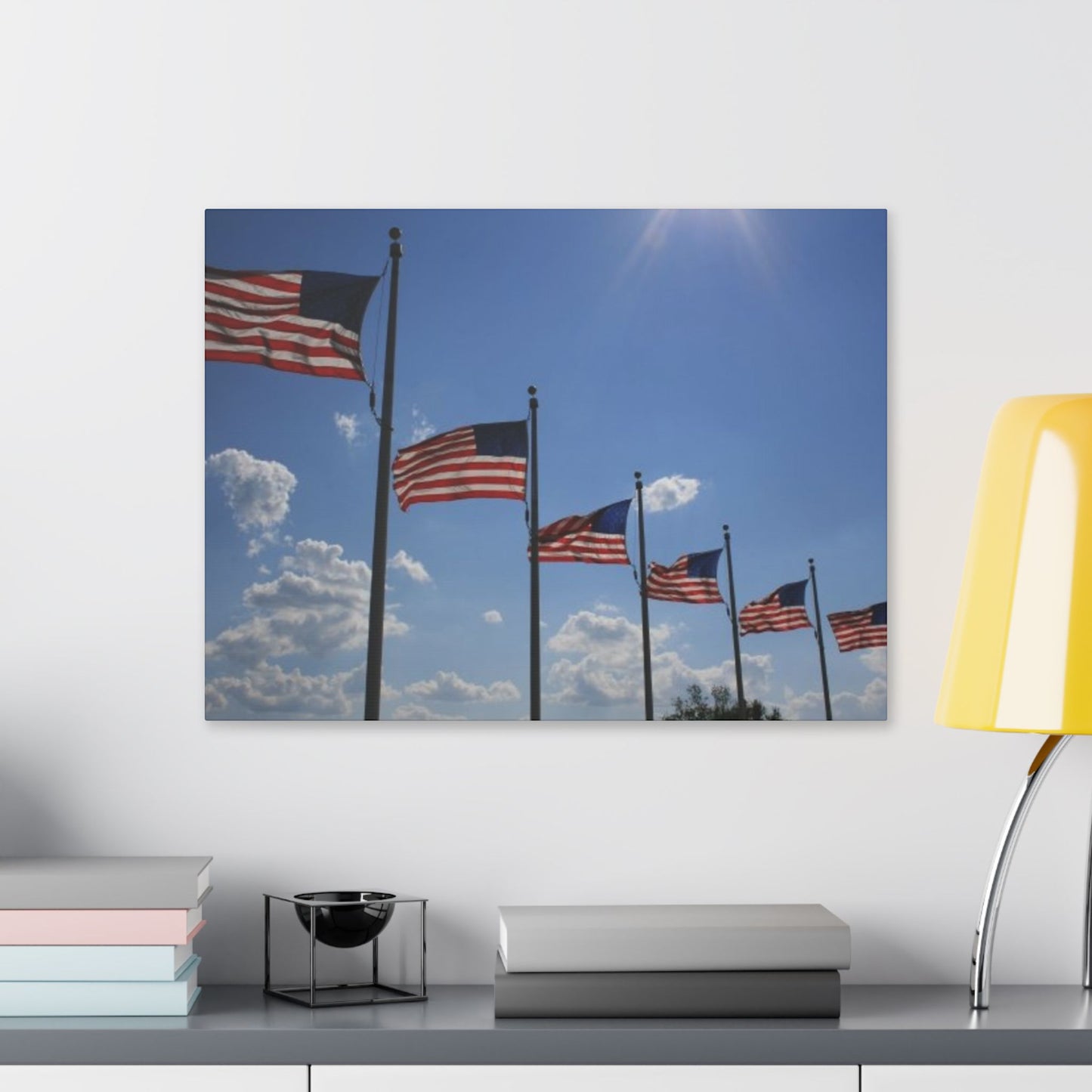 Classic Stretched Canvas - Flags