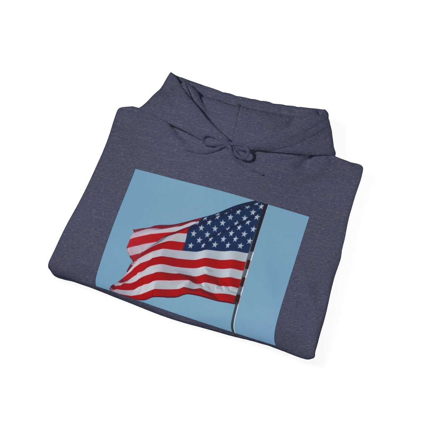 Unisex Heavy Blend™ Hooded Sweatshirt - USA Flag