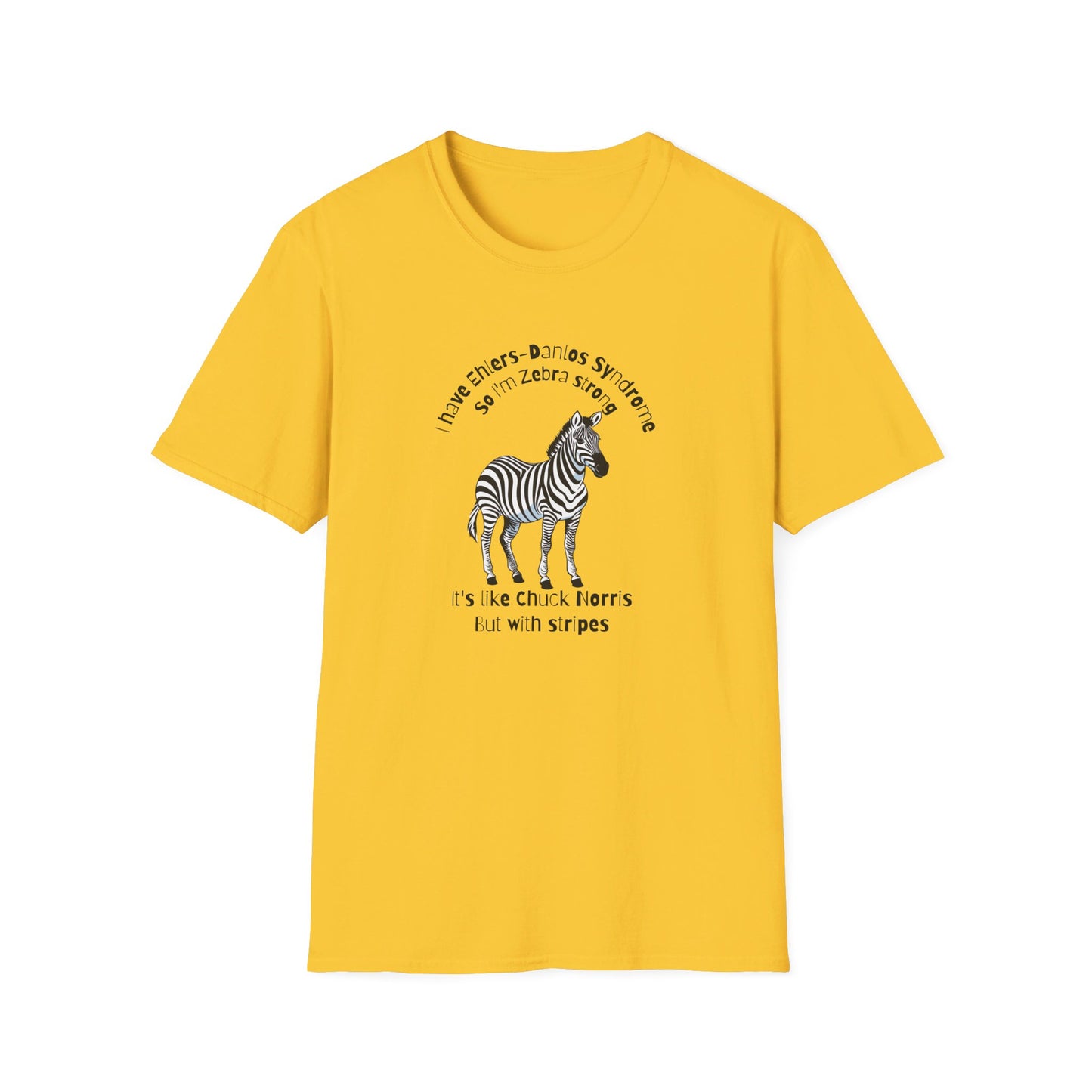 Unisex Softstyle T-Shirt - EDS Zebra