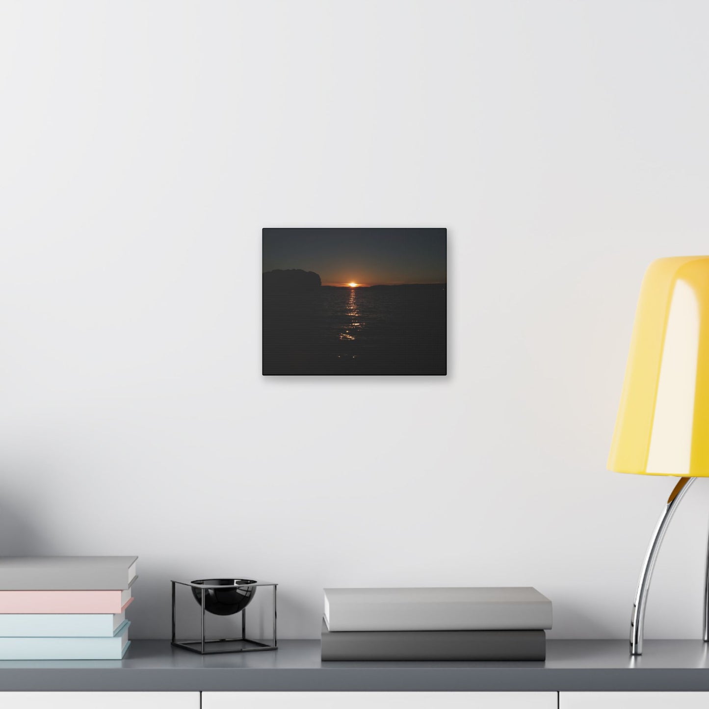Classic Stretched Canvas - Sunset on Lake Alatoona