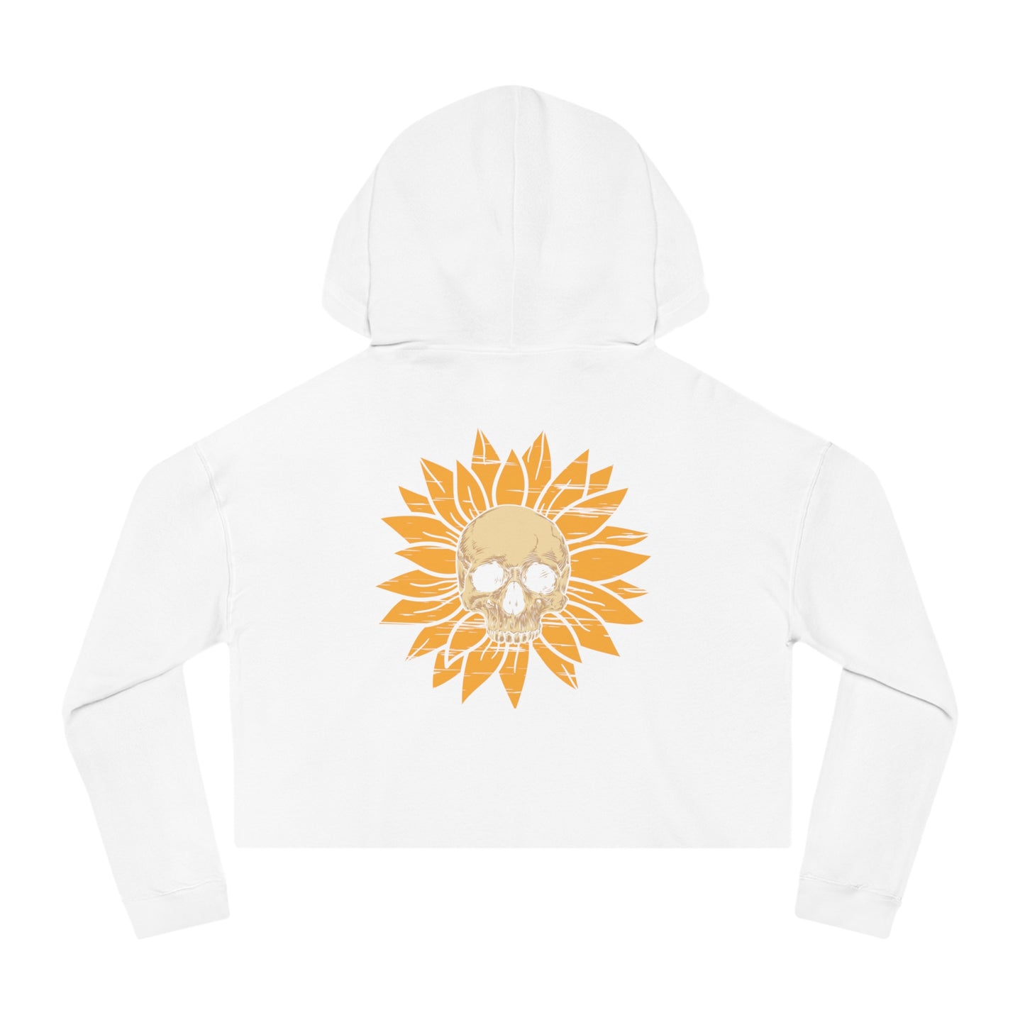 Womens Cropped Hooded Sweatshirt