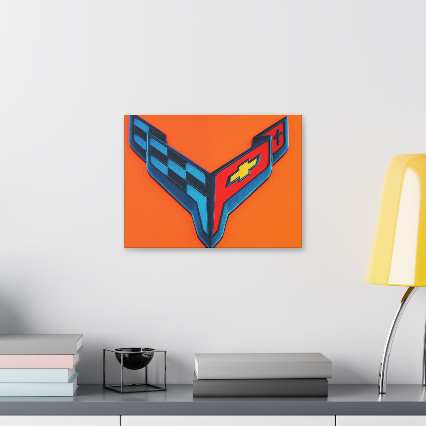 Classic Stretched Canvas - Corvette