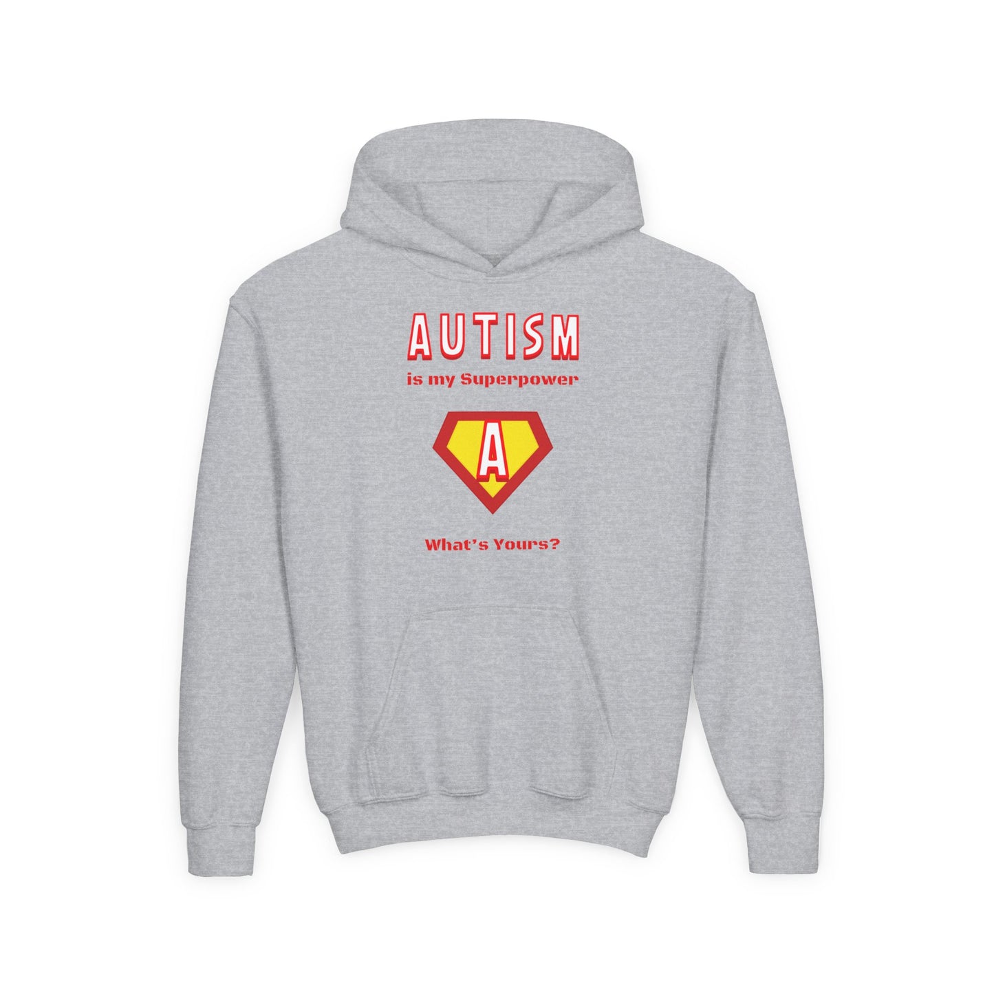 Youth Heavy Blend Hooded Sweatshirt - Superpower