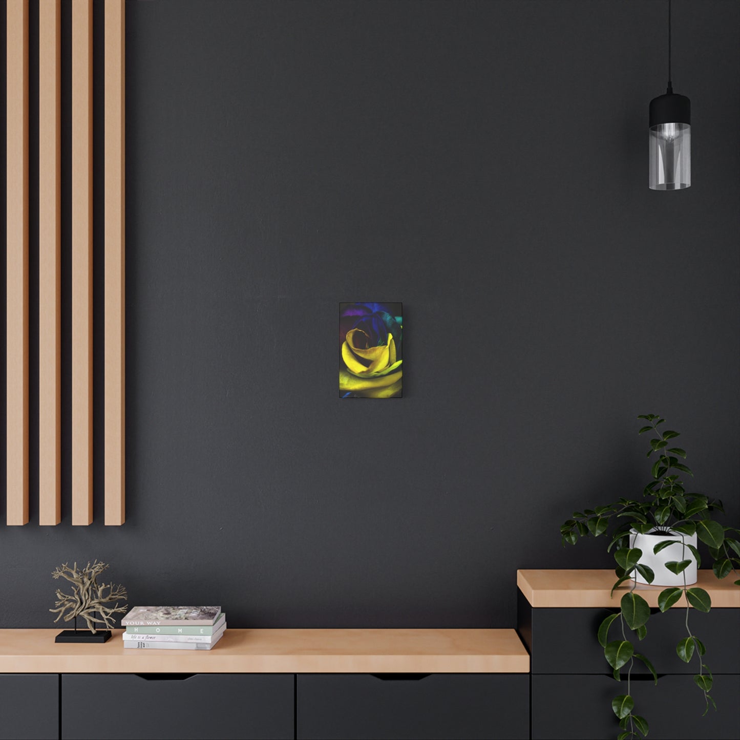 Classic Canvas - Rainbow Rose