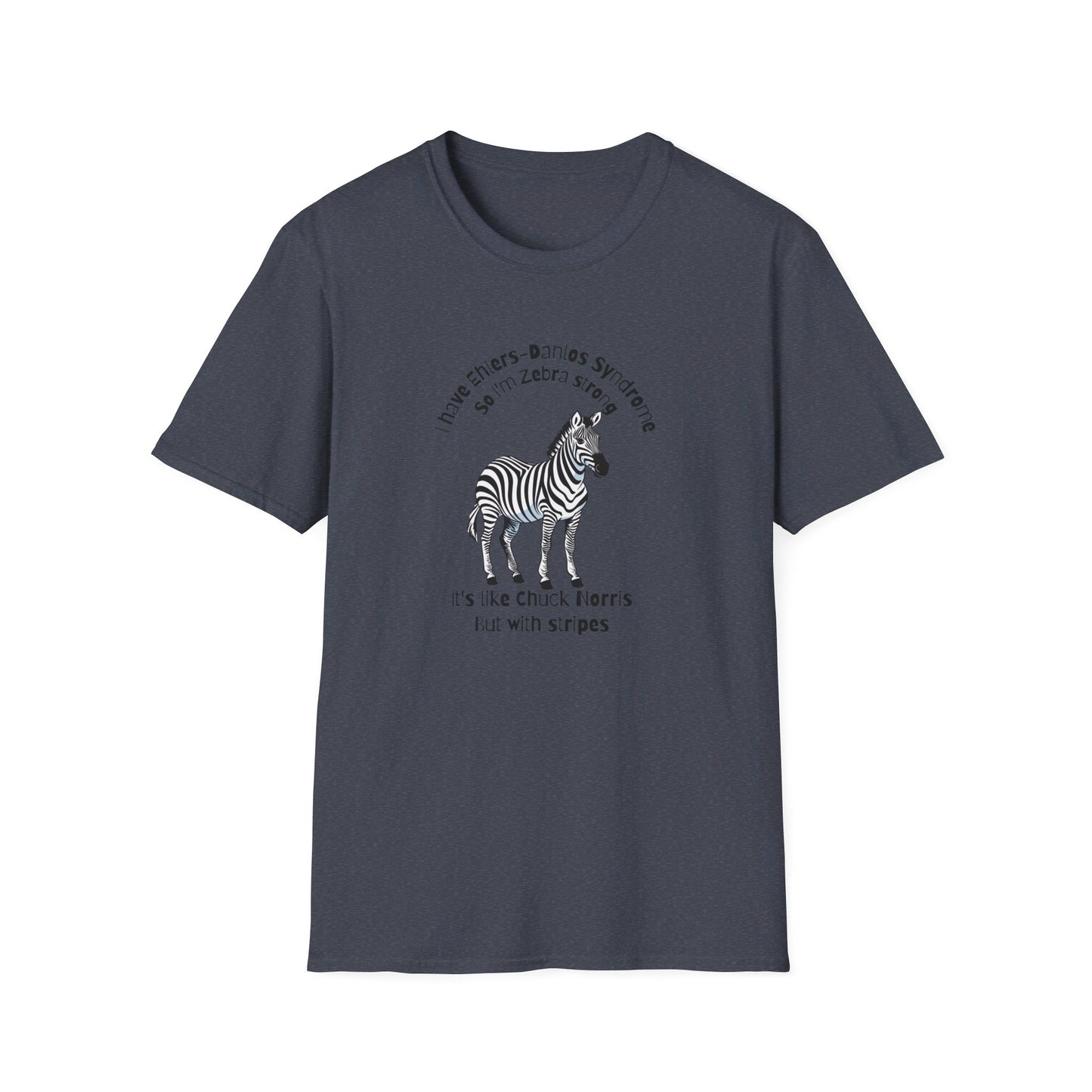 Unisex Softstyle T-Shirt - EDS Zebra