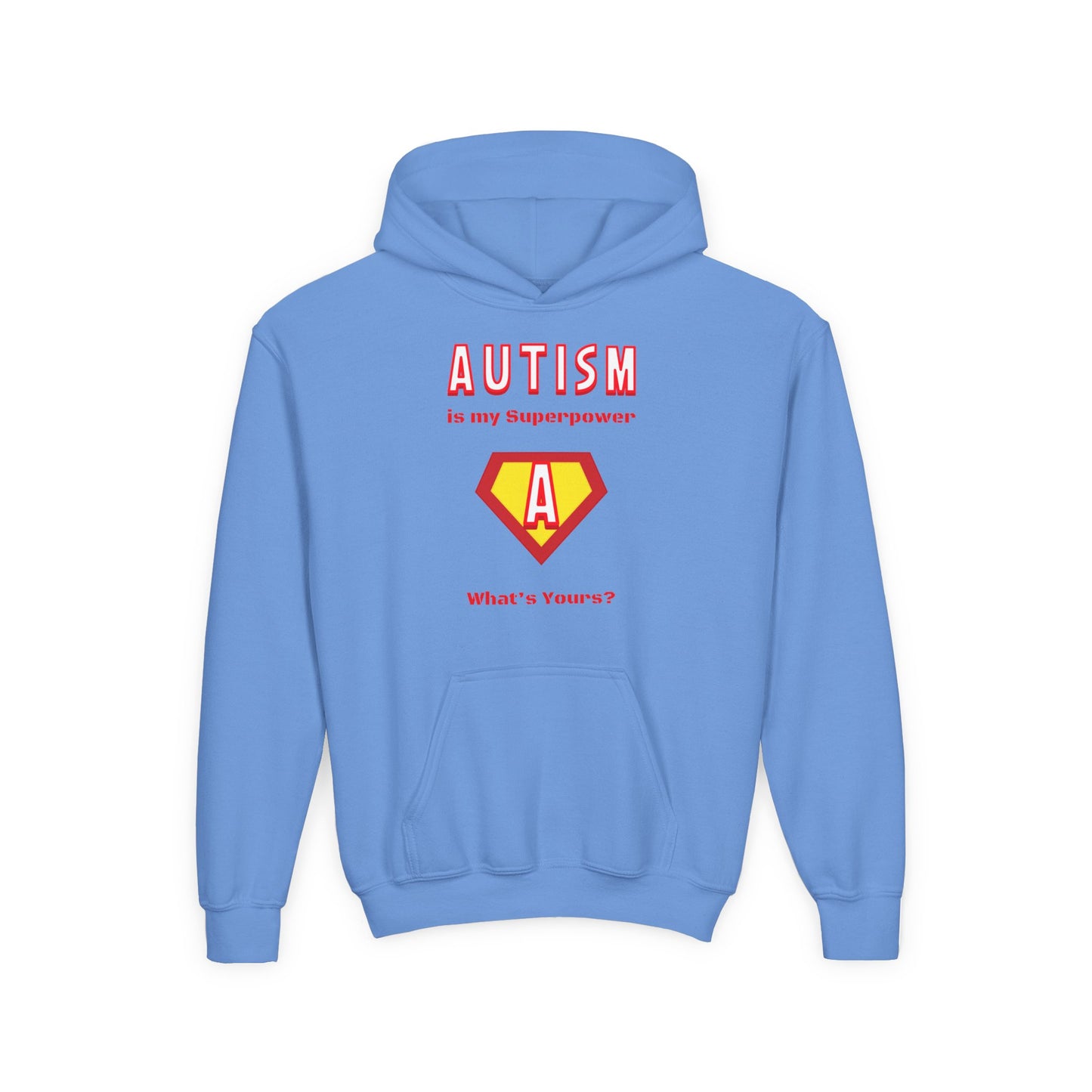 Youth Heavy Blend Hooded Sweatshirt - Superpower