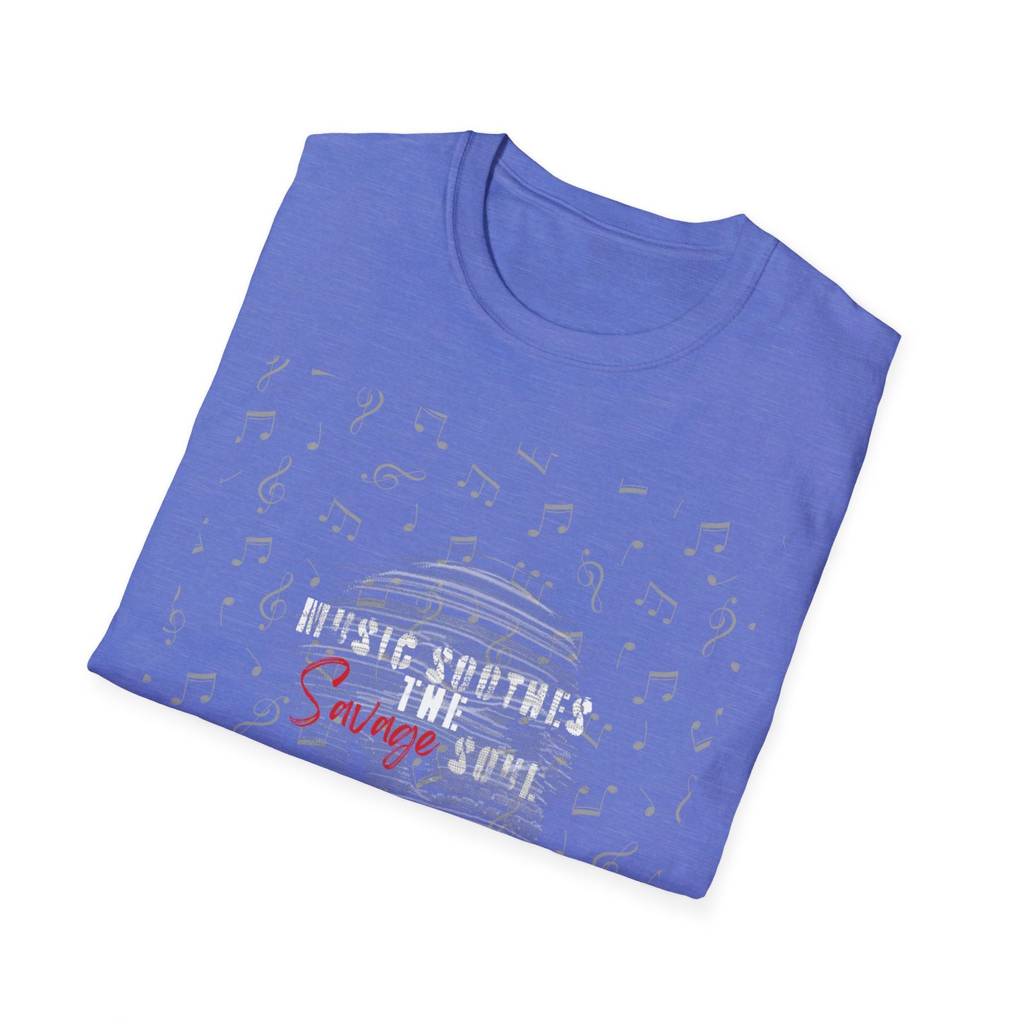 Unisex Softstyle T-Shirt - Music Soothes
