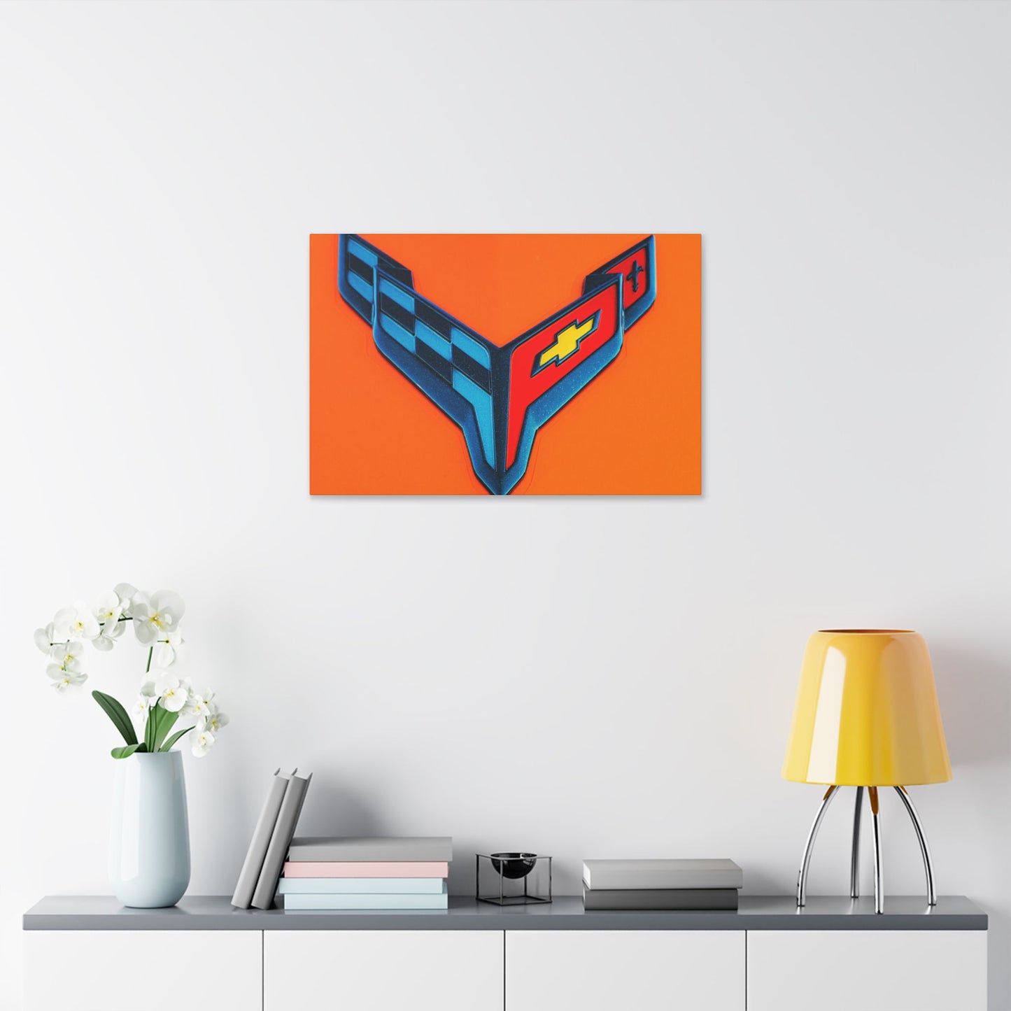 Classic Stretched Canvas - Corvette