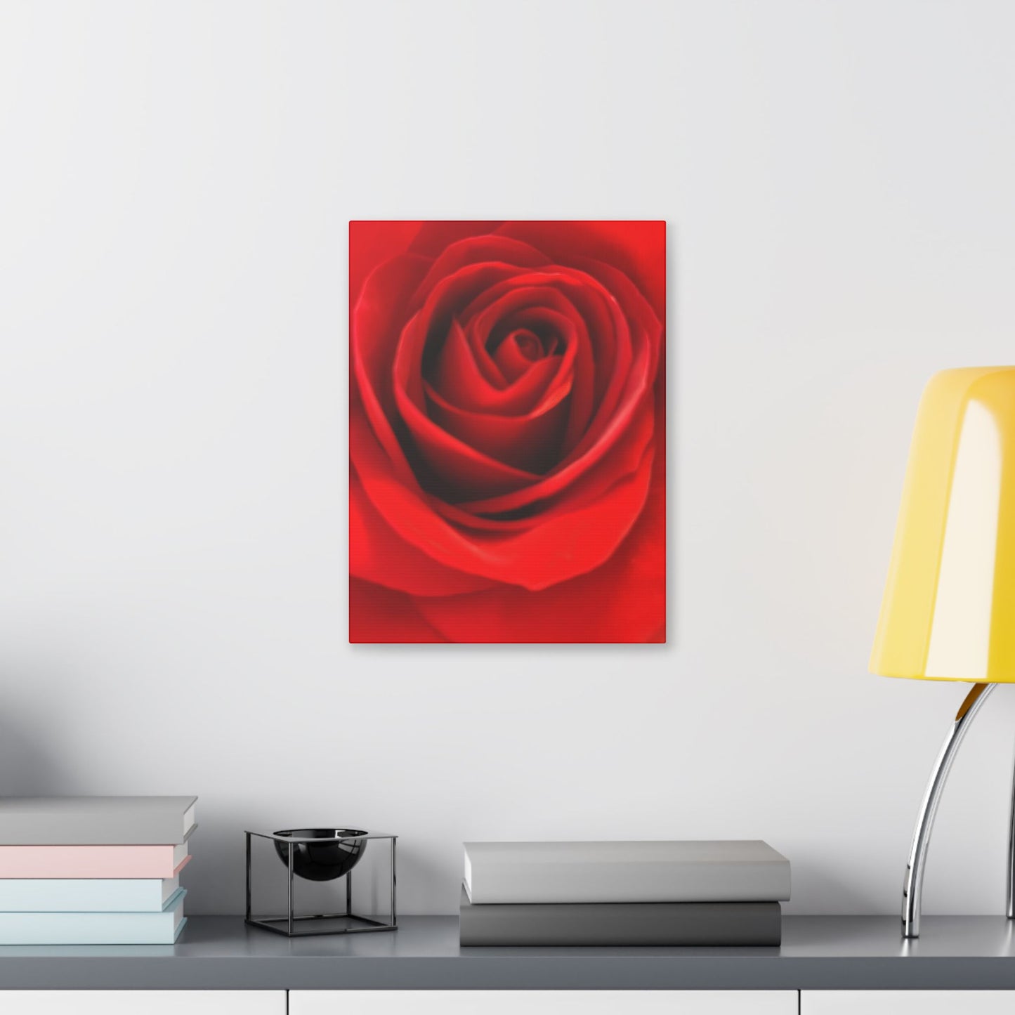 Classic Stretched Canvas - Rose