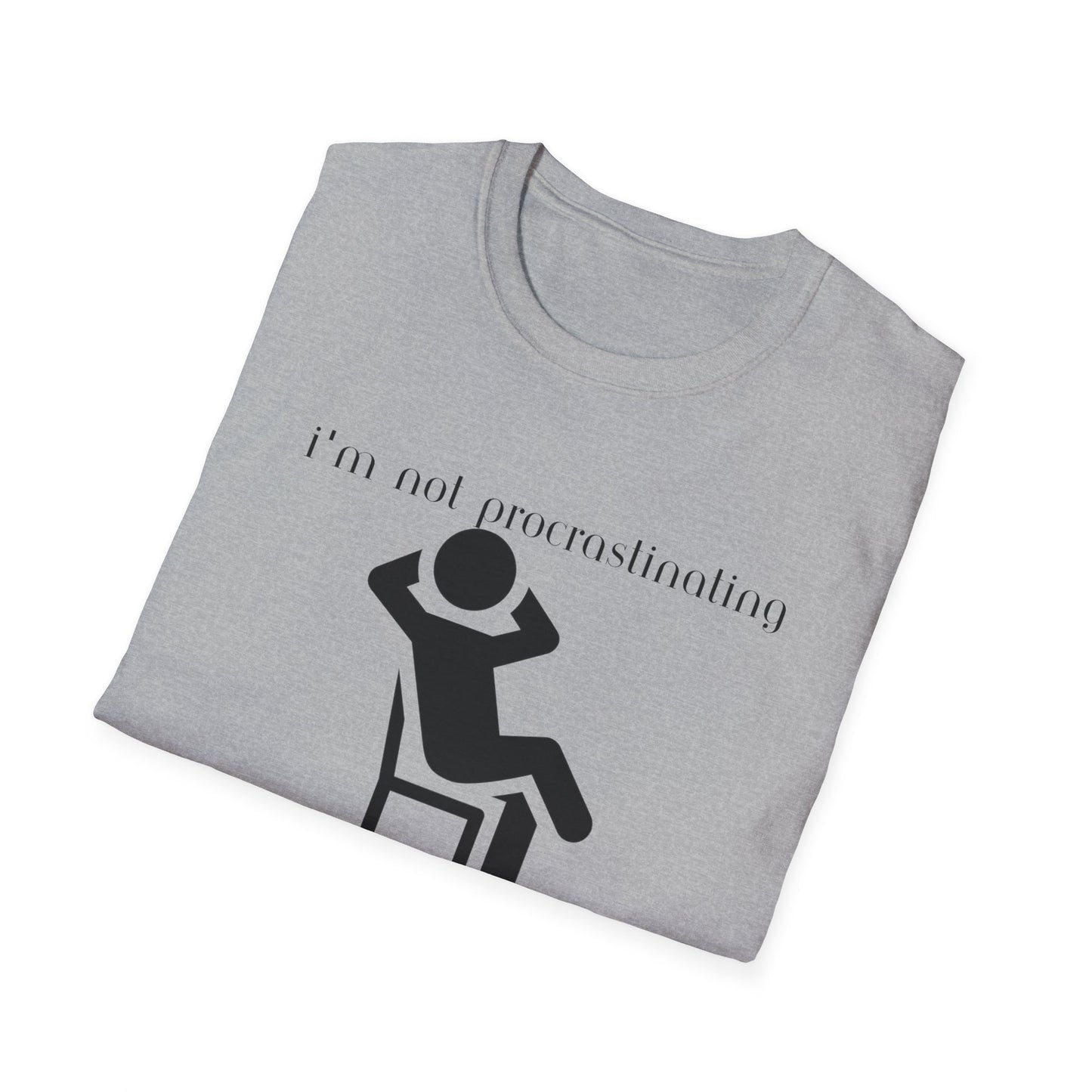 Unisex Softstyle T-Shirt - Procrastinating