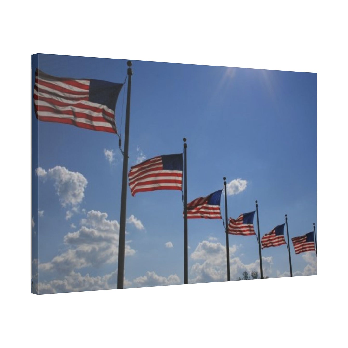 Classic Stretched Canvas - Flags