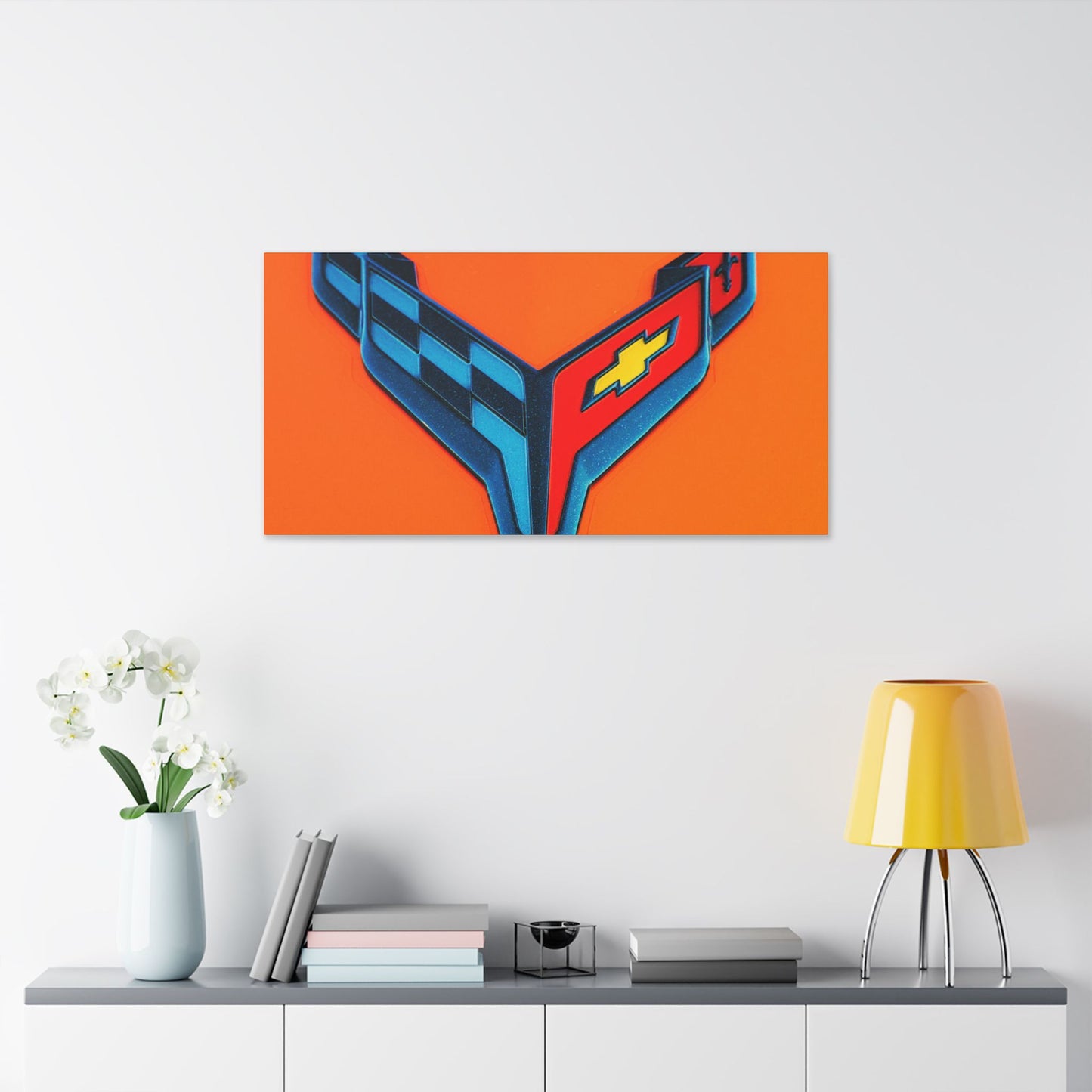 Classic Stretched Canvas - Corvette