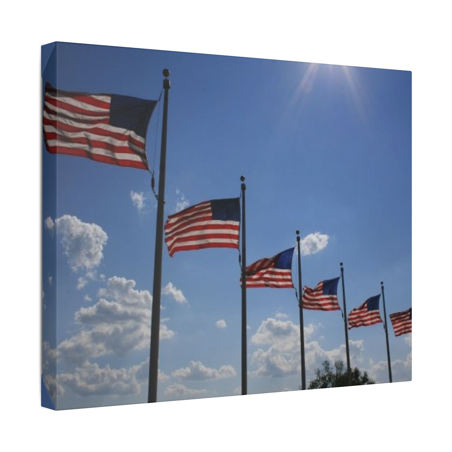 Classic Stretched Canvas - Flags