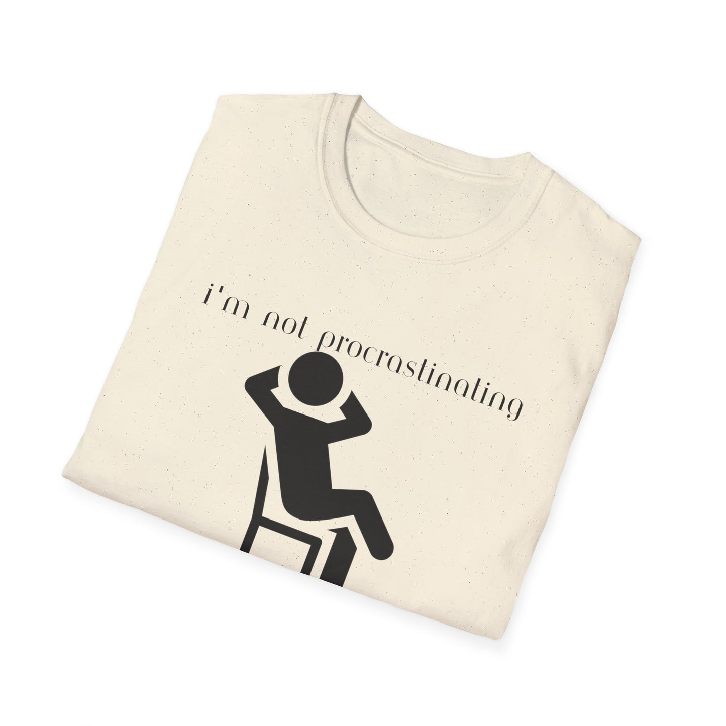 Unisex Softstyle T-Shirt - Procrastinating