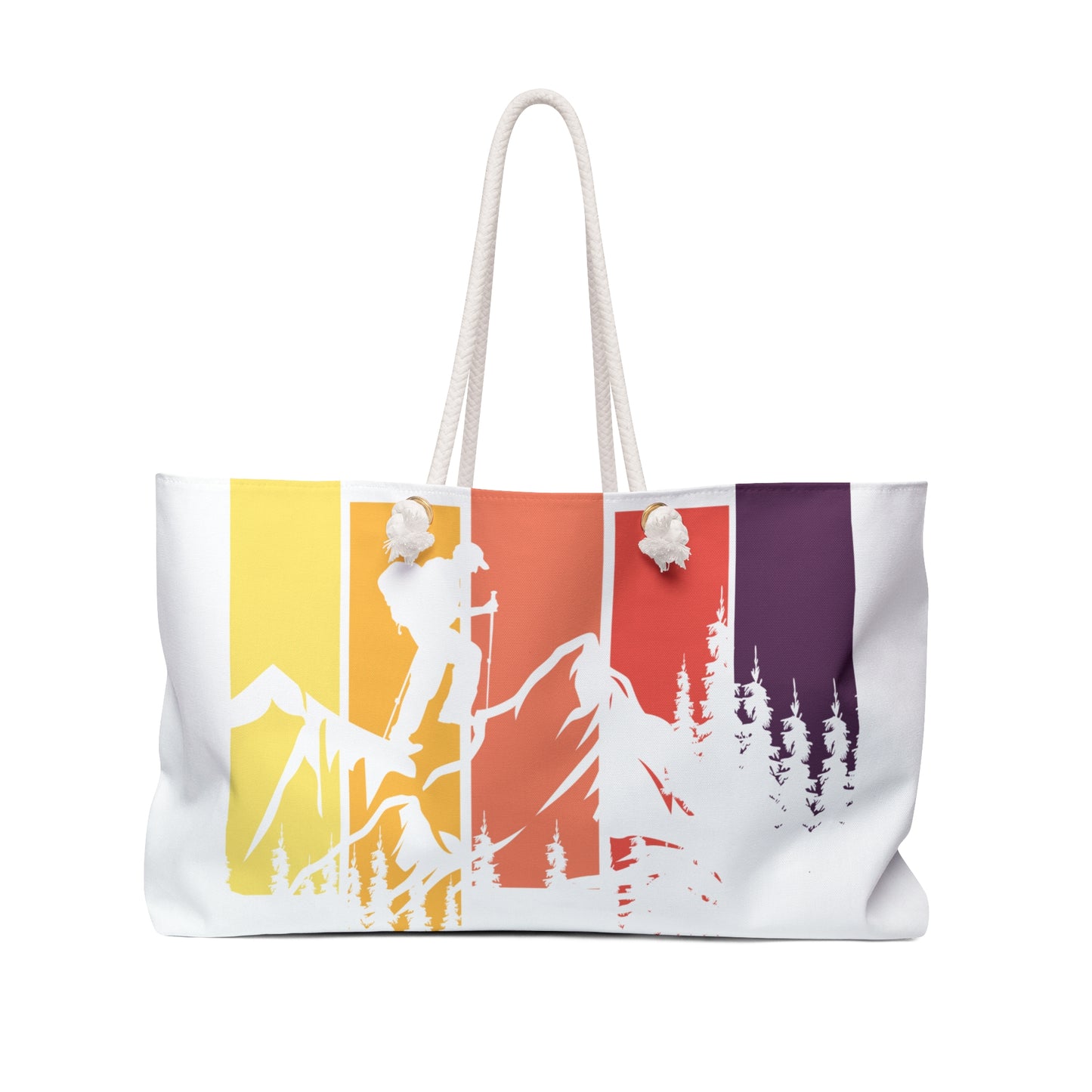Adventure Weekender Bag, Stylish Tote for Travel, Outdoor Activities, Gifts for Nature Lovers, Camping Bag, Beach Travel Bag