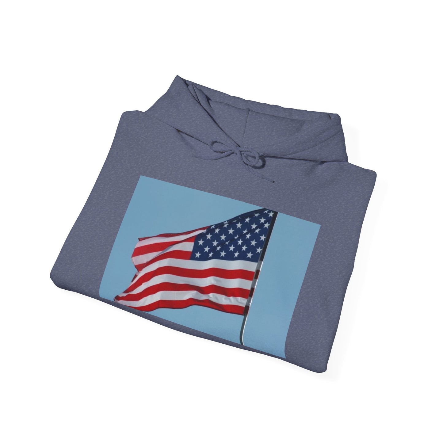 Unisex Heavy Blend™ Hooded Sweatshirt - USA Flag