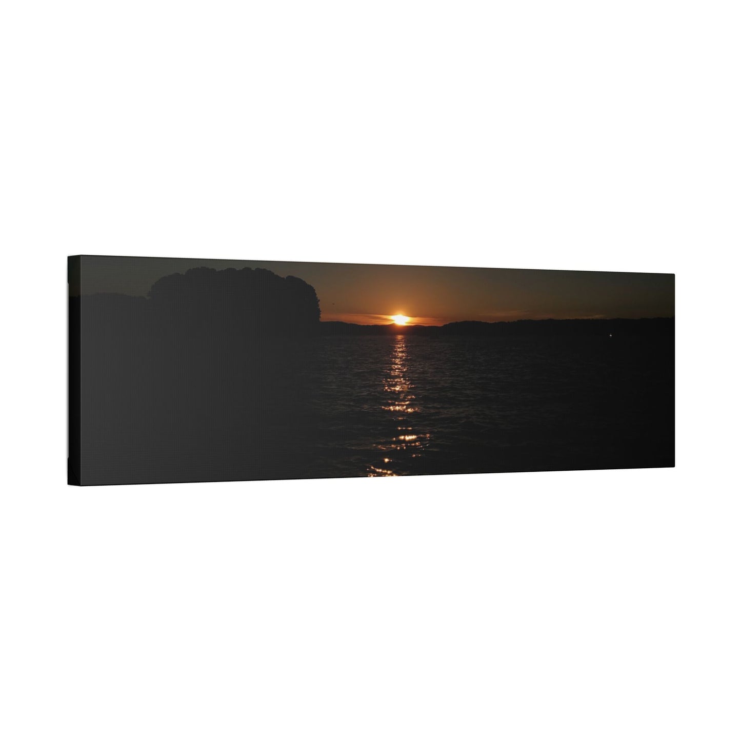 Classic Stretched Canvas - Sunset on Lake Alatoona