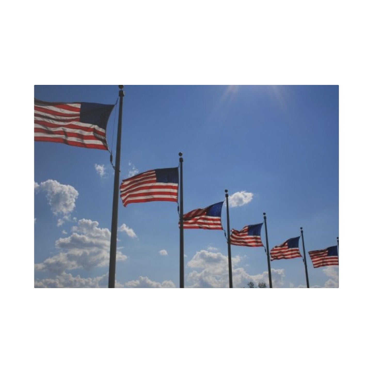 Classic Stretched Canvas - Flags