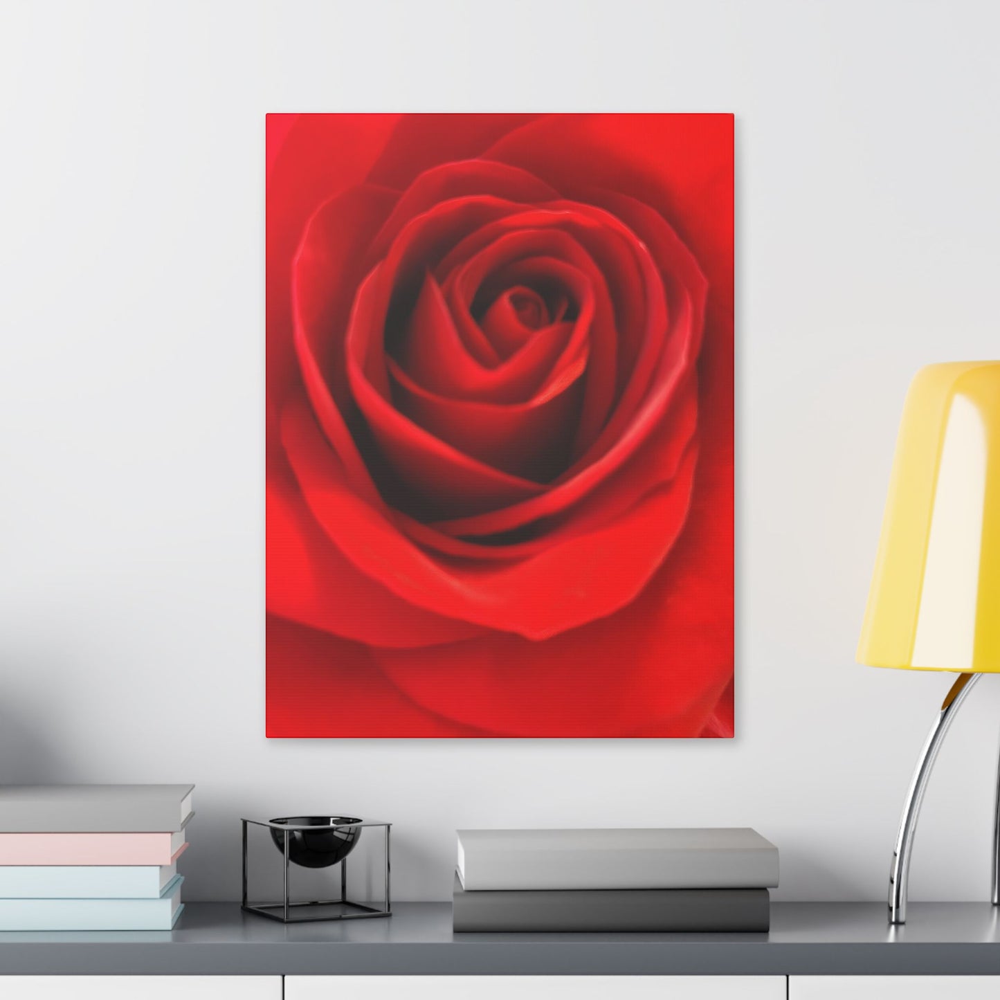 Classic Stretched Canvas - Rose