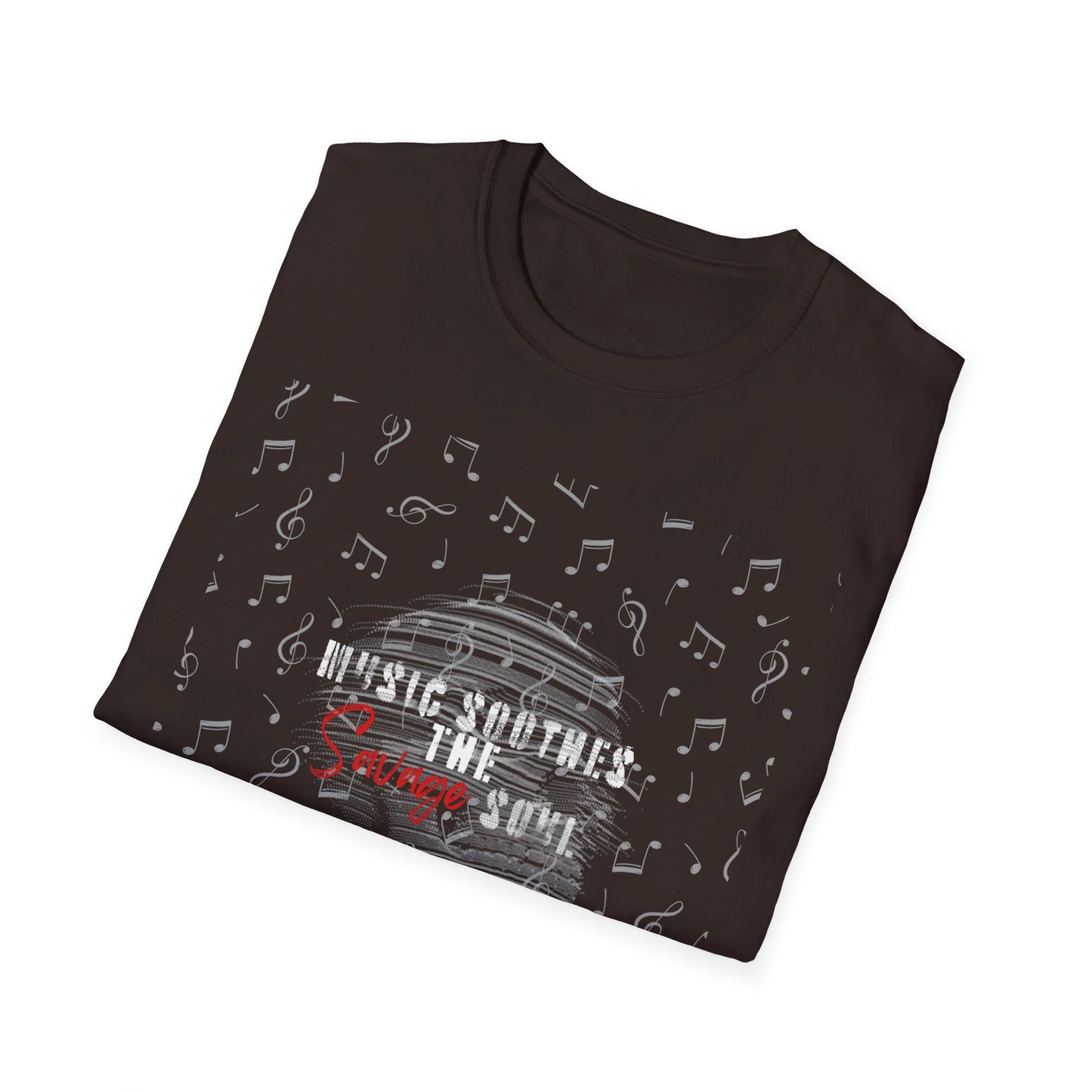 Unisex Softstyle T-Shirt - Music Soothes