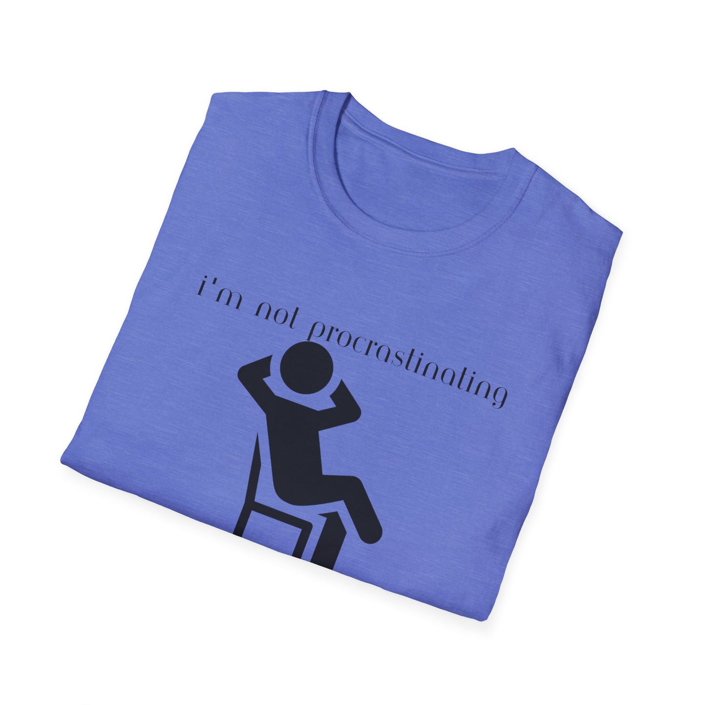 Unisex Softstyle T-Shirt - Procrastinating