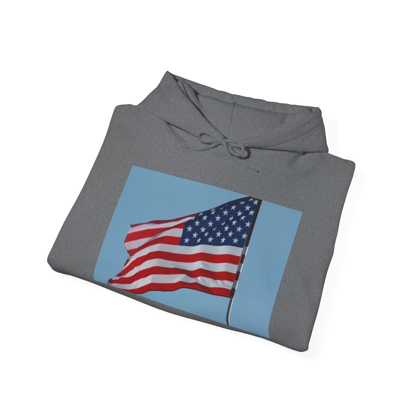 Unisex Heavy Blend™ Hooded Sweatshirt - USA Flag