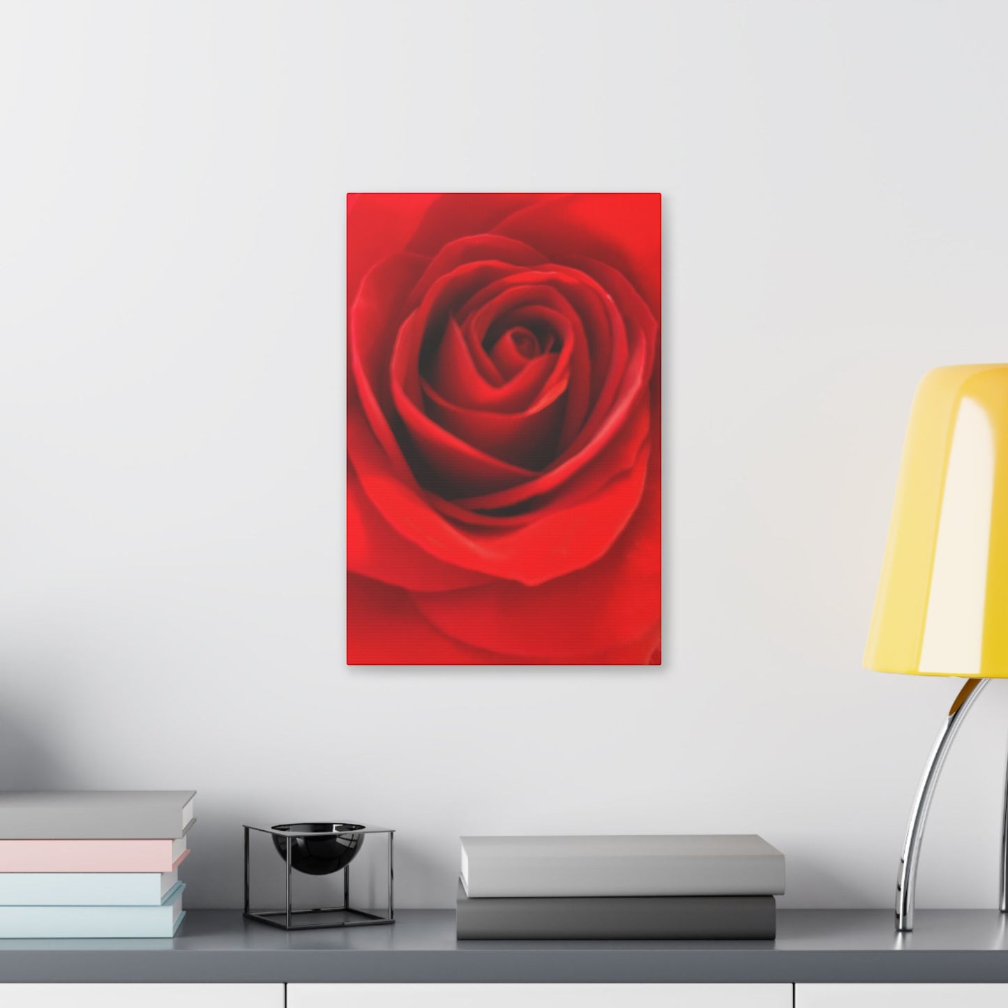 Classic Stretched Canvas - Rose