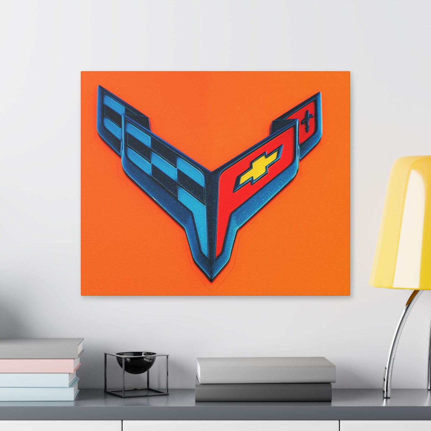 Classic Stretched Canvas - Corvette