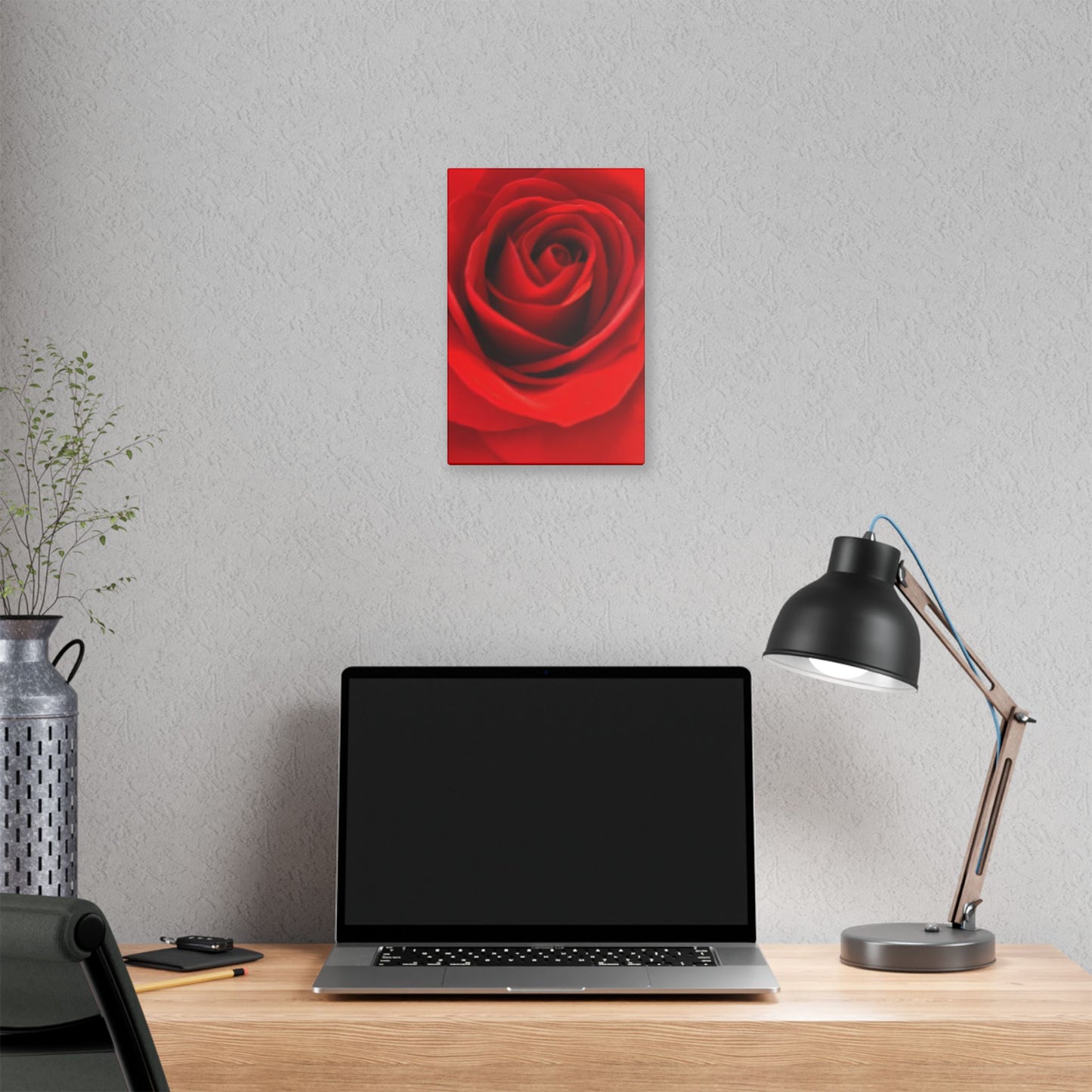 Classic Stretched Canvas - Rose