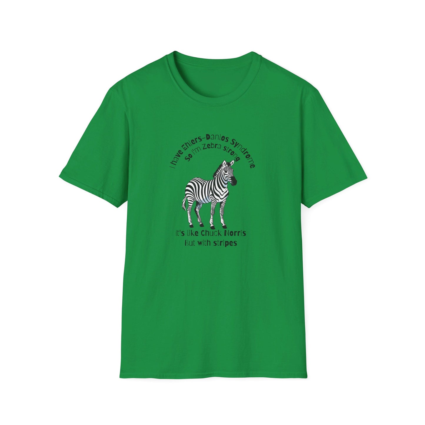 Unisex Softstyle T-Shirt - EDS Zebra