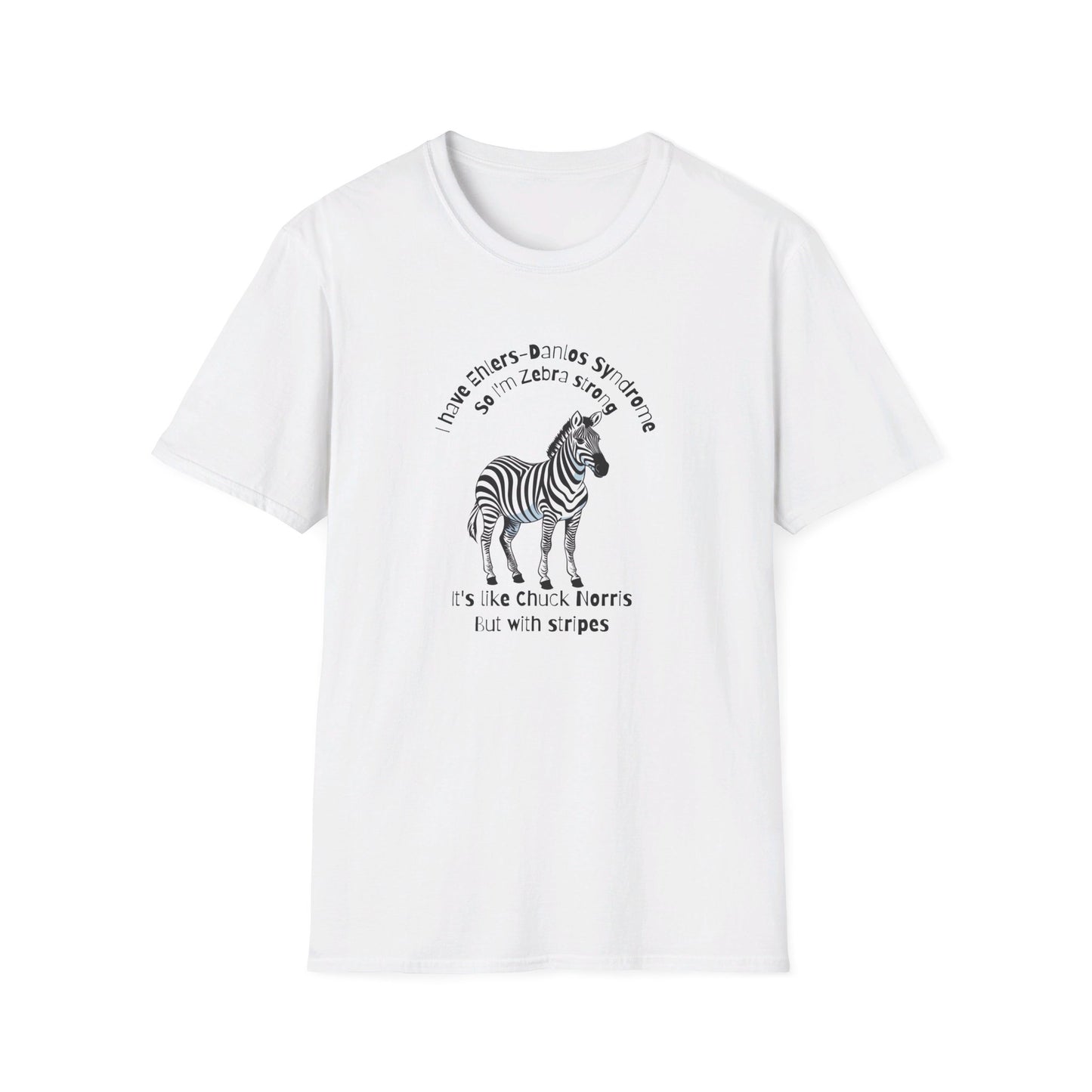 Unisex Softstyle T-Shirt - EDS Zebra