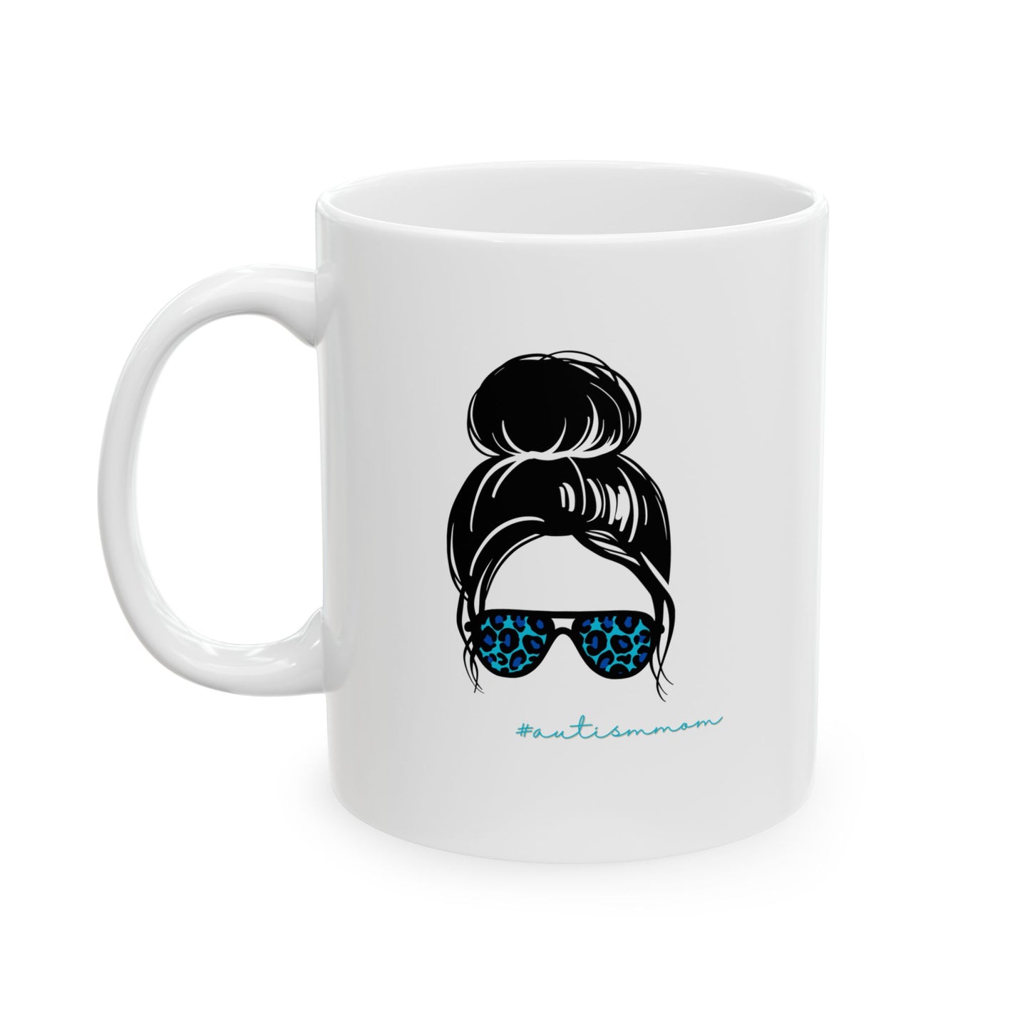 Ceramic Mug, (11oz, 15oz) - AutismMom