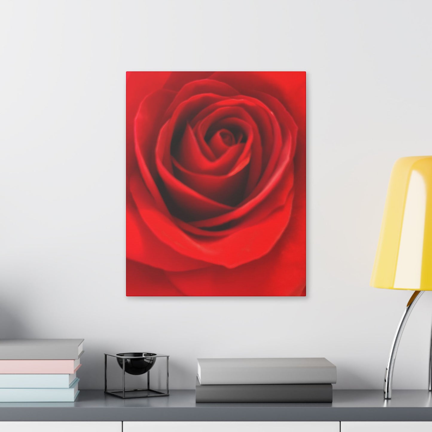 Classic Stretched Canvas - Rose