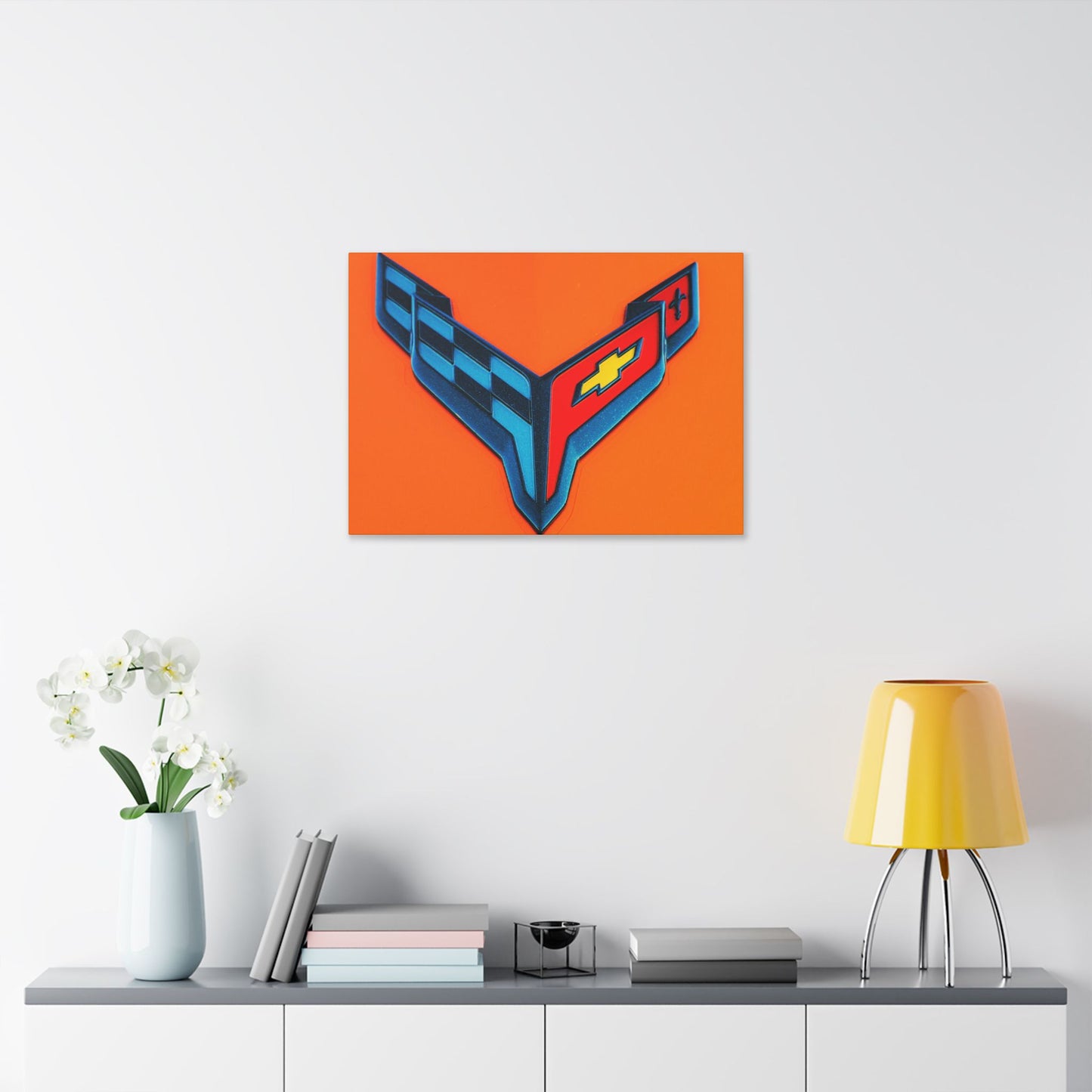 Classic Stretched Canvas - Corvette