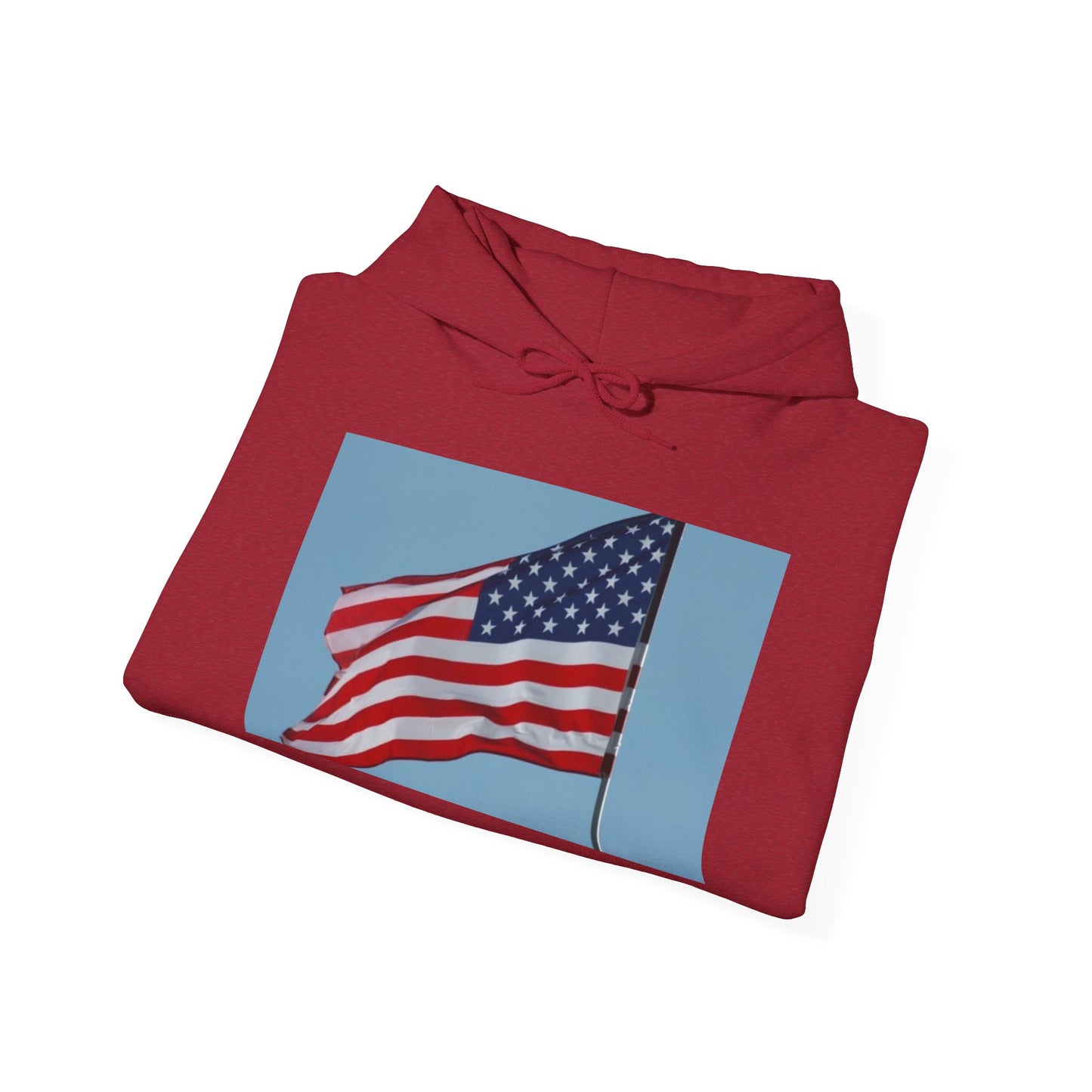 Unisex Heavy Blend™ Hooded Sweatshirt - USA Flag