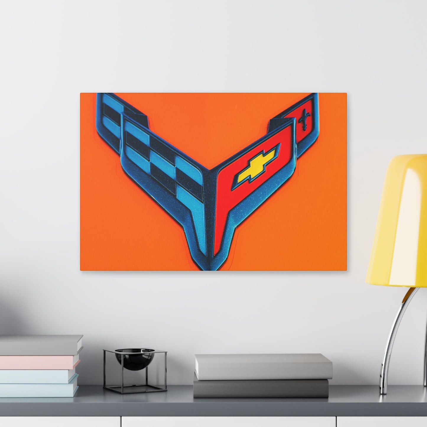 Classic Stretched Canvas - Corvette