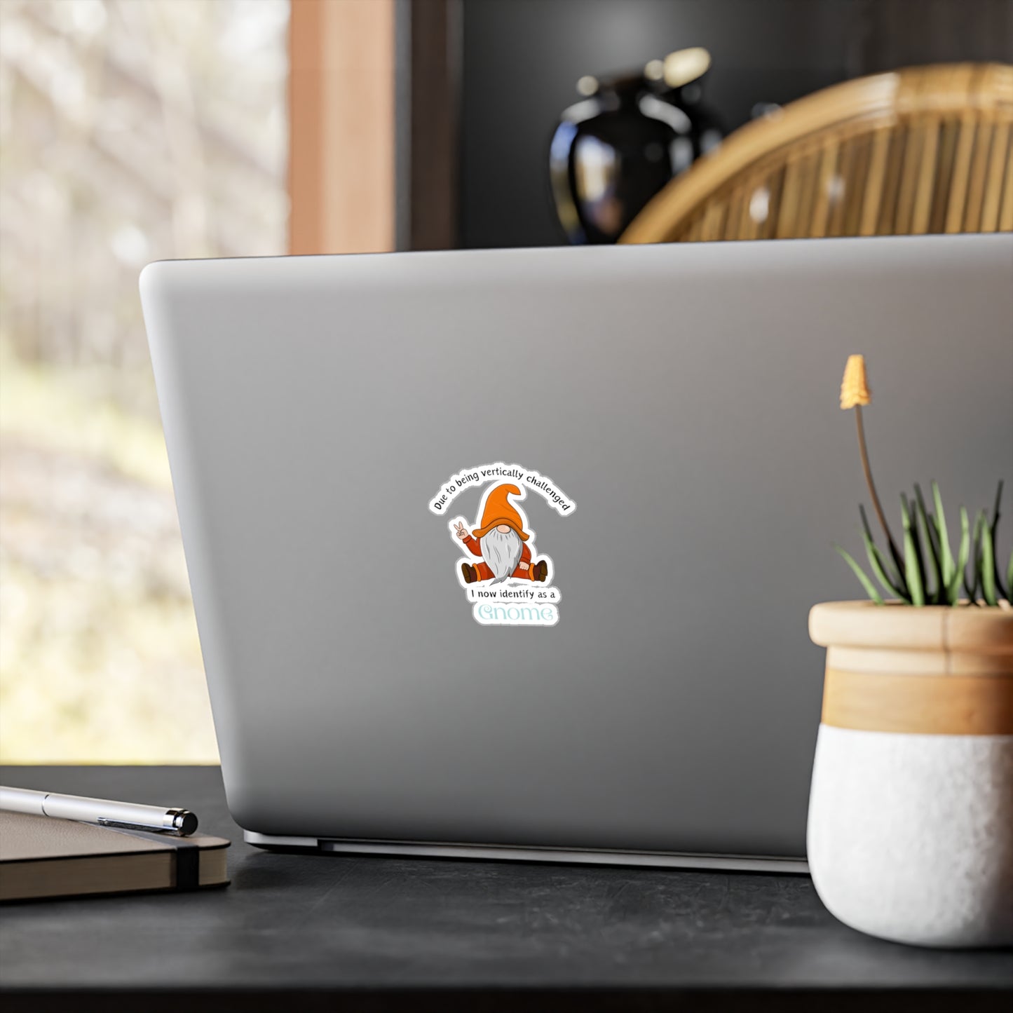 Kiss-Cut Vinyl Decals - Gnome