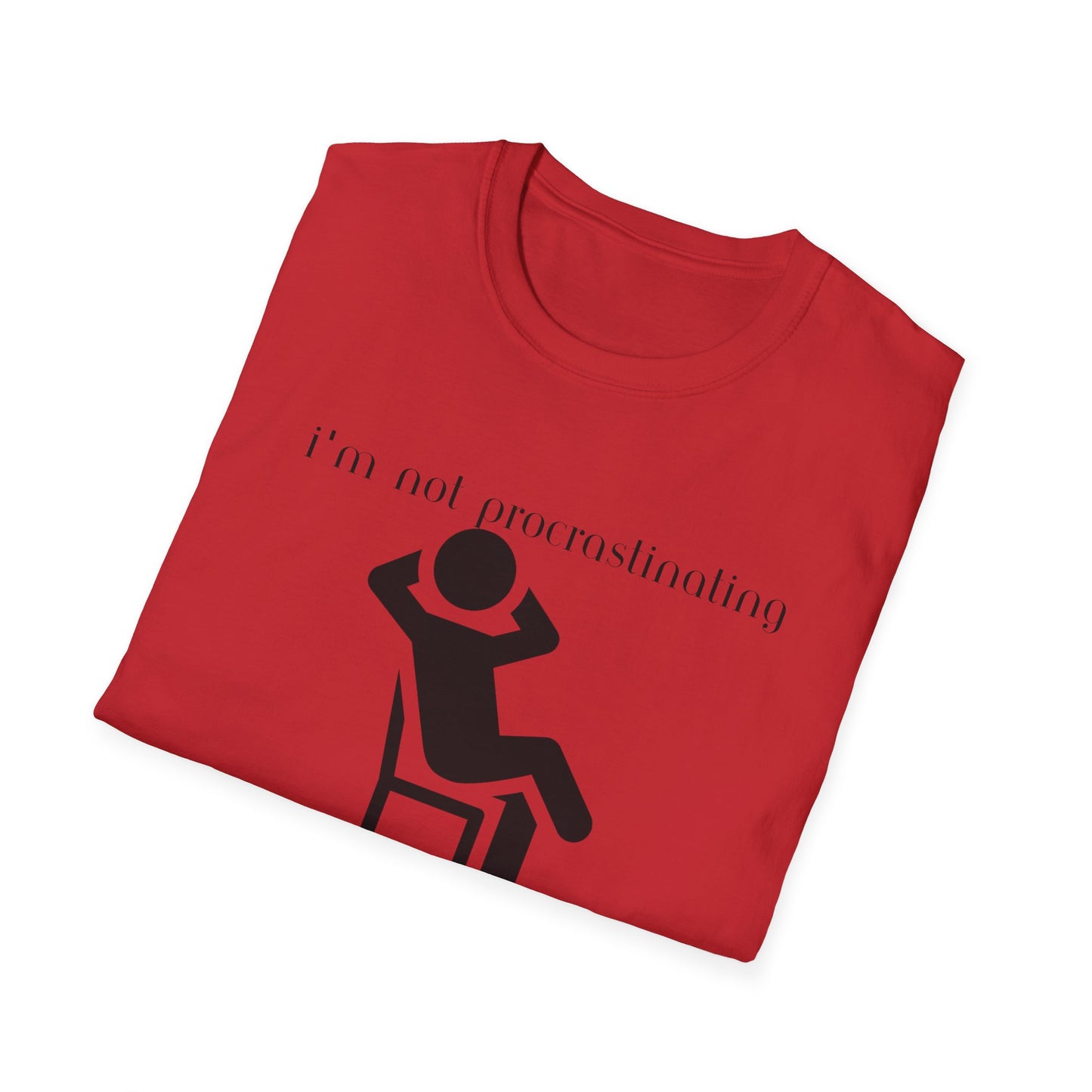 Unisex Softstyle T-Shirt - Procrastinating