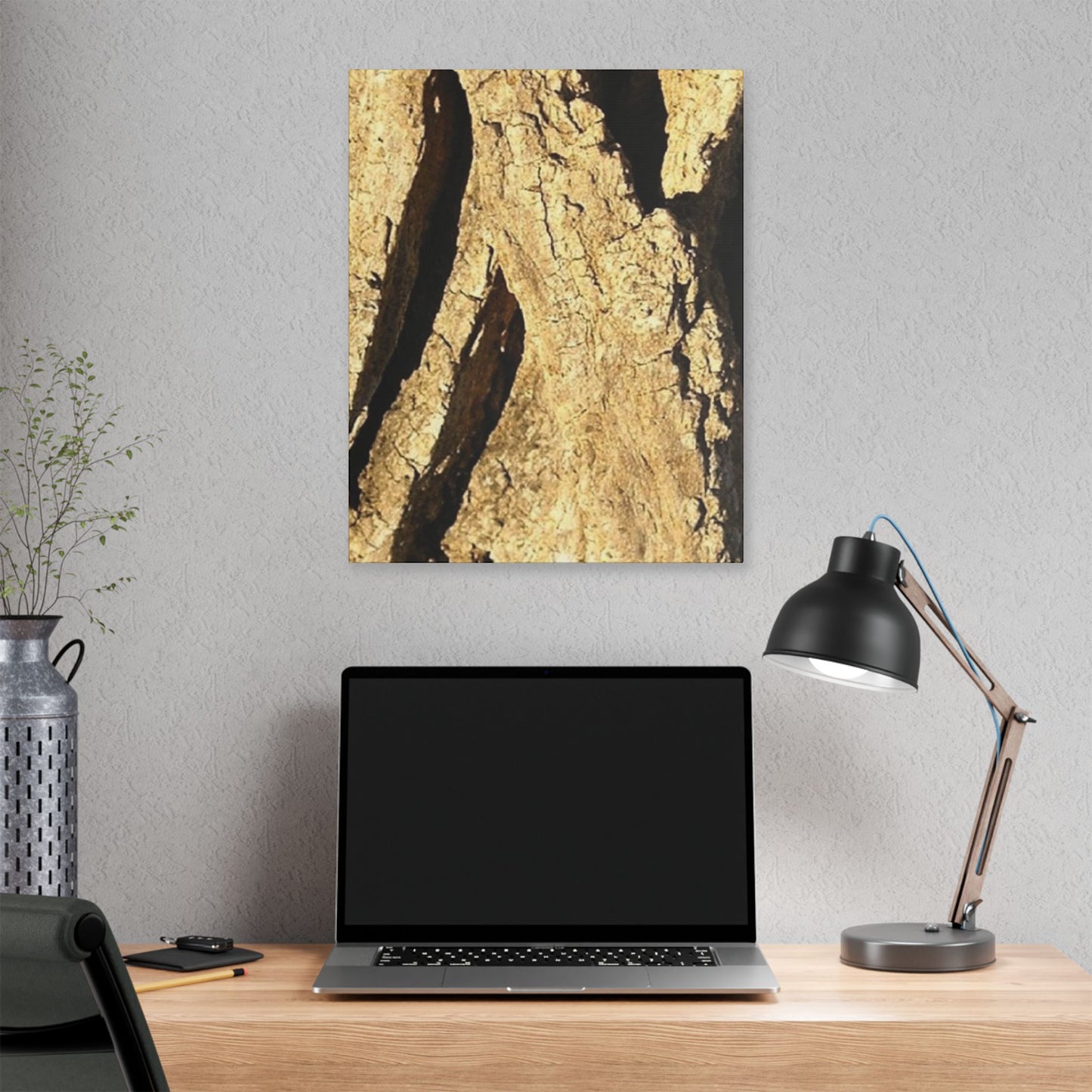 Classic Stretched Canvas - Wood