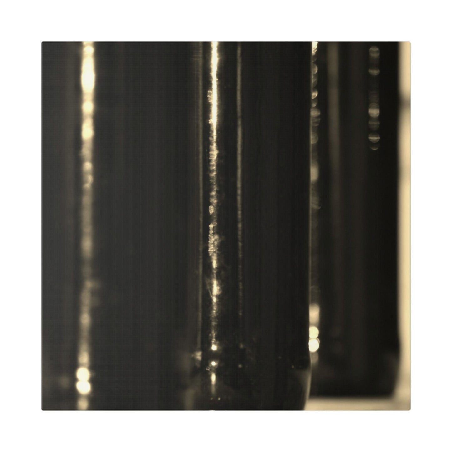 Classic Stretched Canvas - Glass Bottles