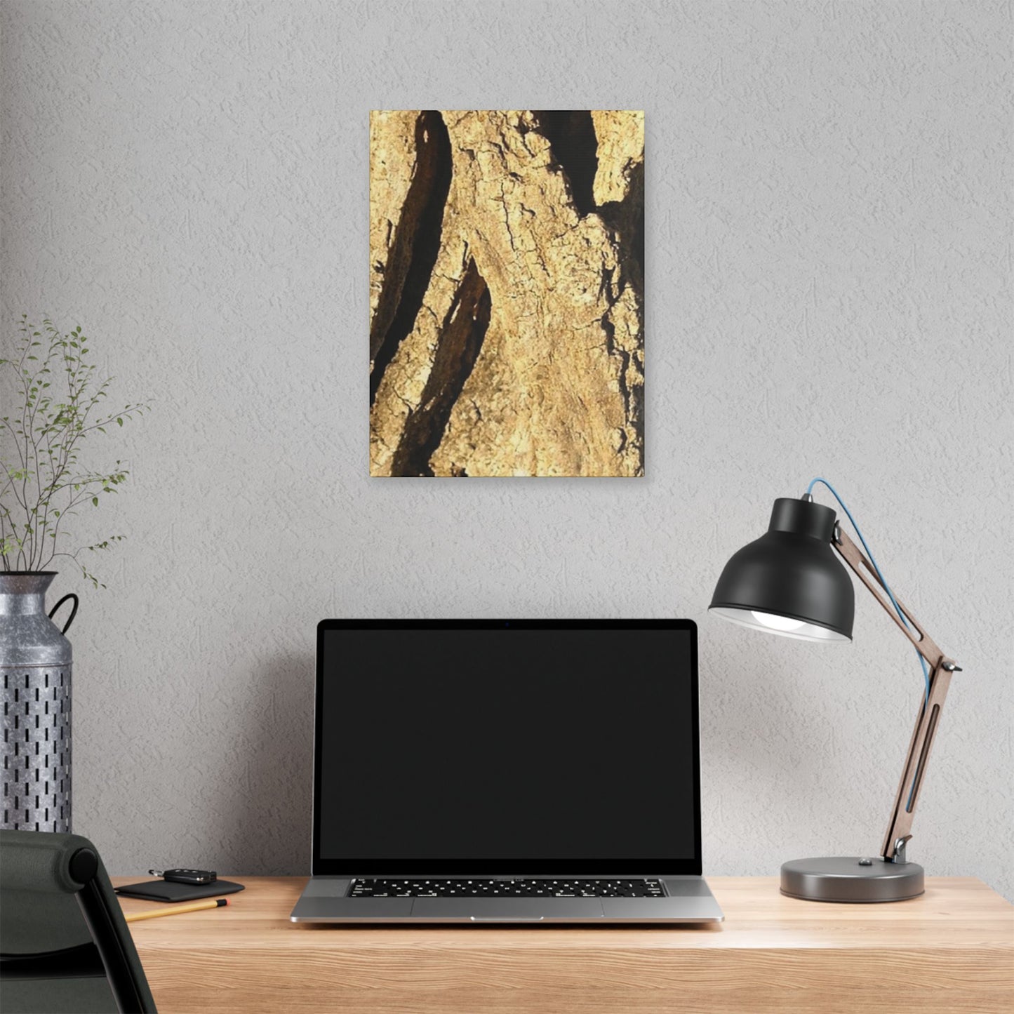 Classic Stretched Canvas - Wood