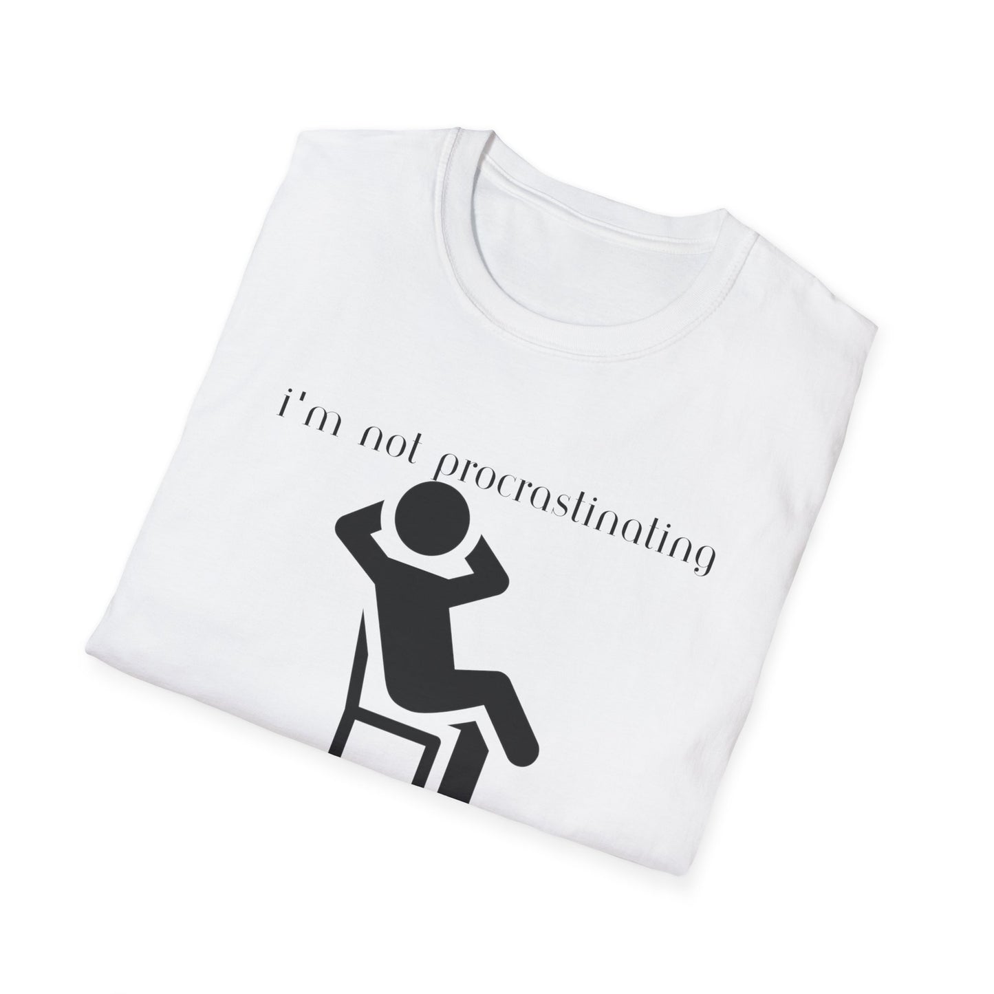 Unisex Softstyle T-Shirt - Procrastinating