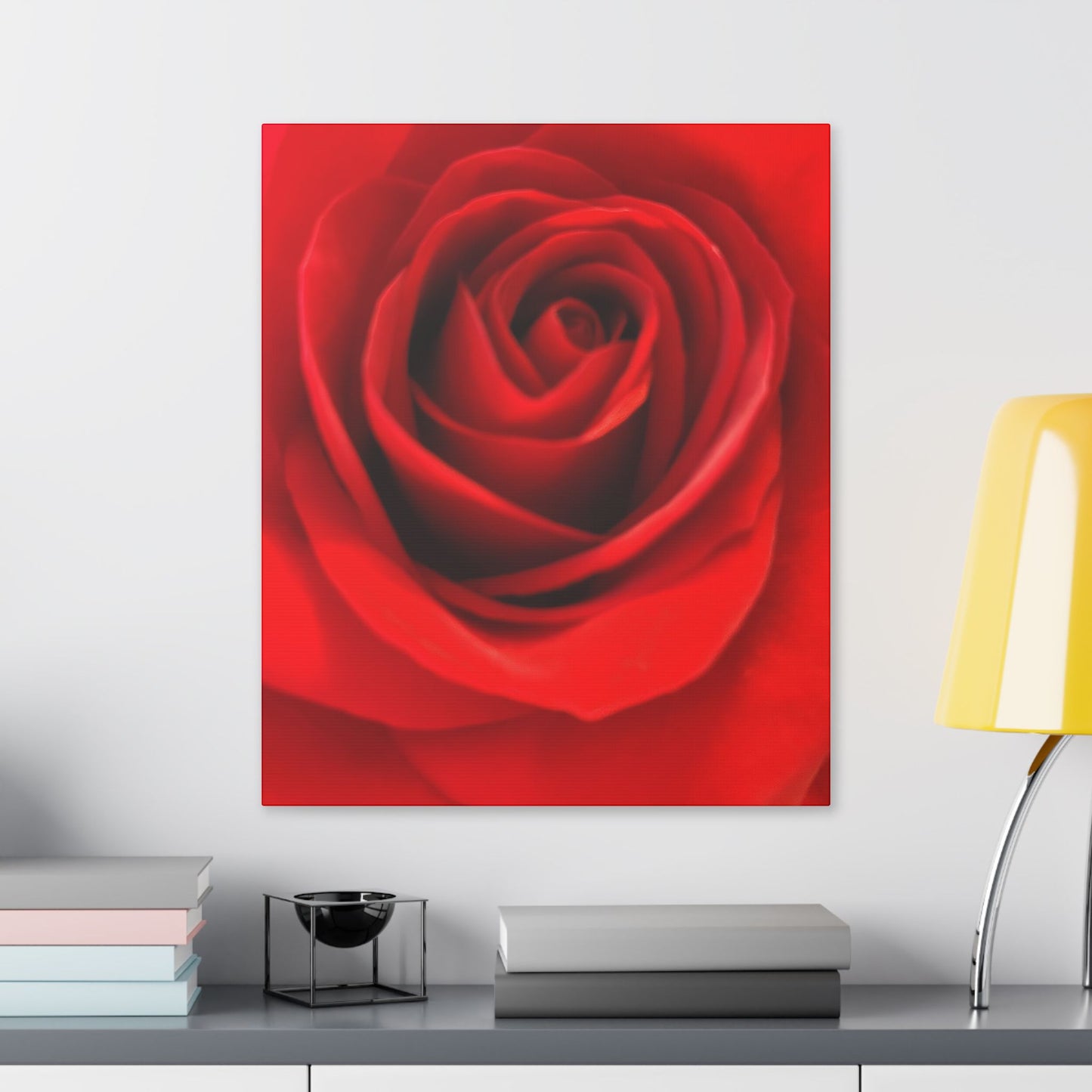 Classic Stretched Canvas - Rose