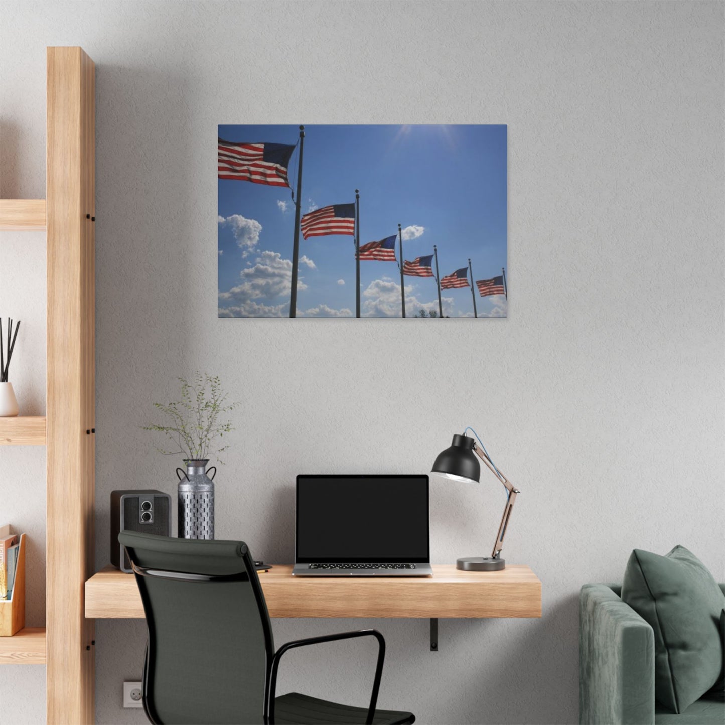 Classic Stretched Canvas - Flags