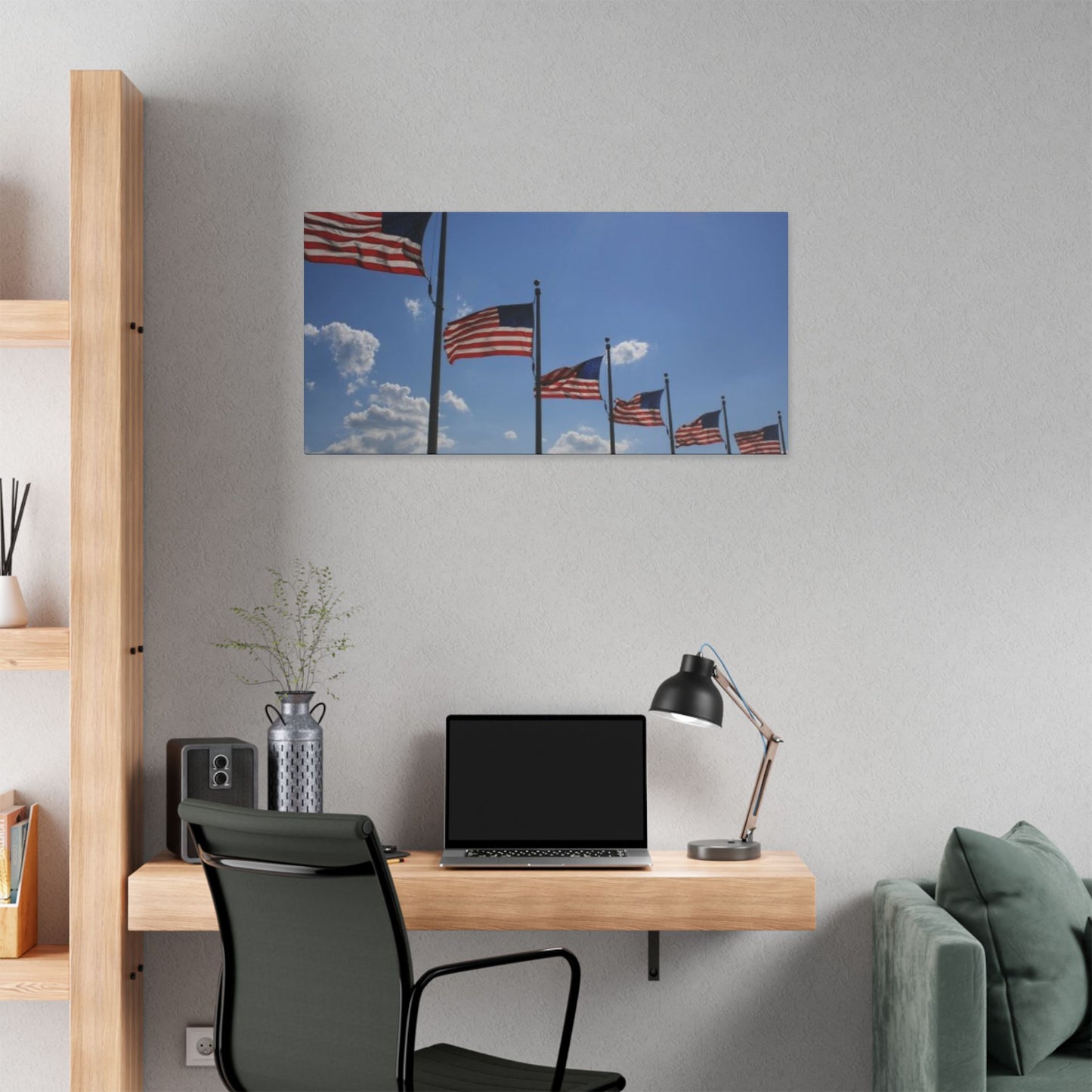 Classic Stretched Canvas - Flags