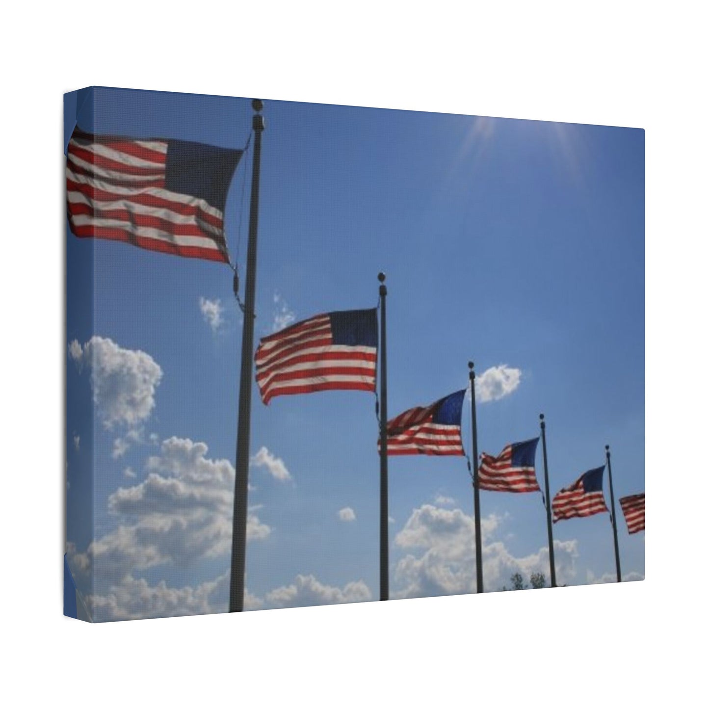 Classic Stretched Canvas - Flags